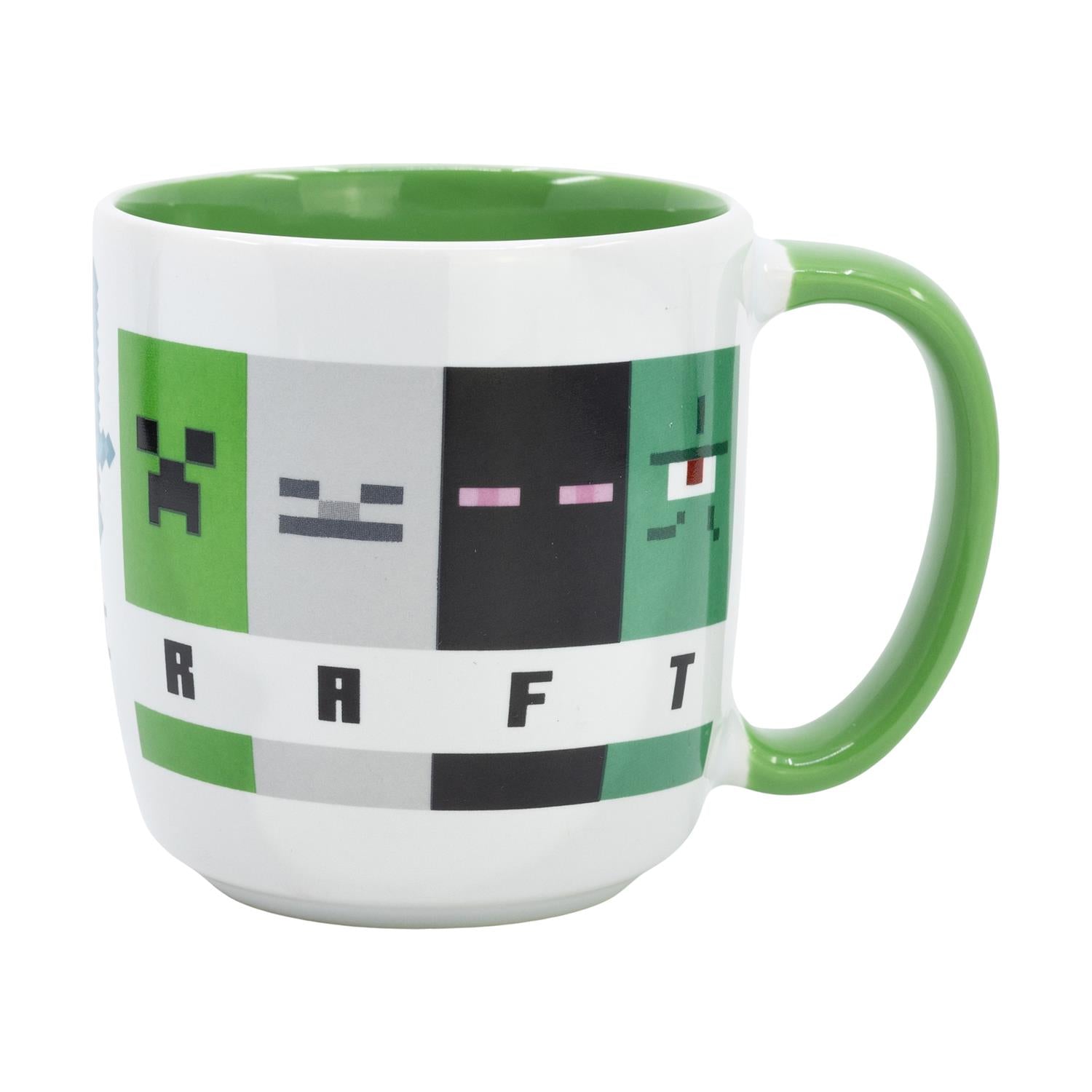 Minecraft Squared Pattern - Ceramic Elite Mug In Gift Box (385ml)