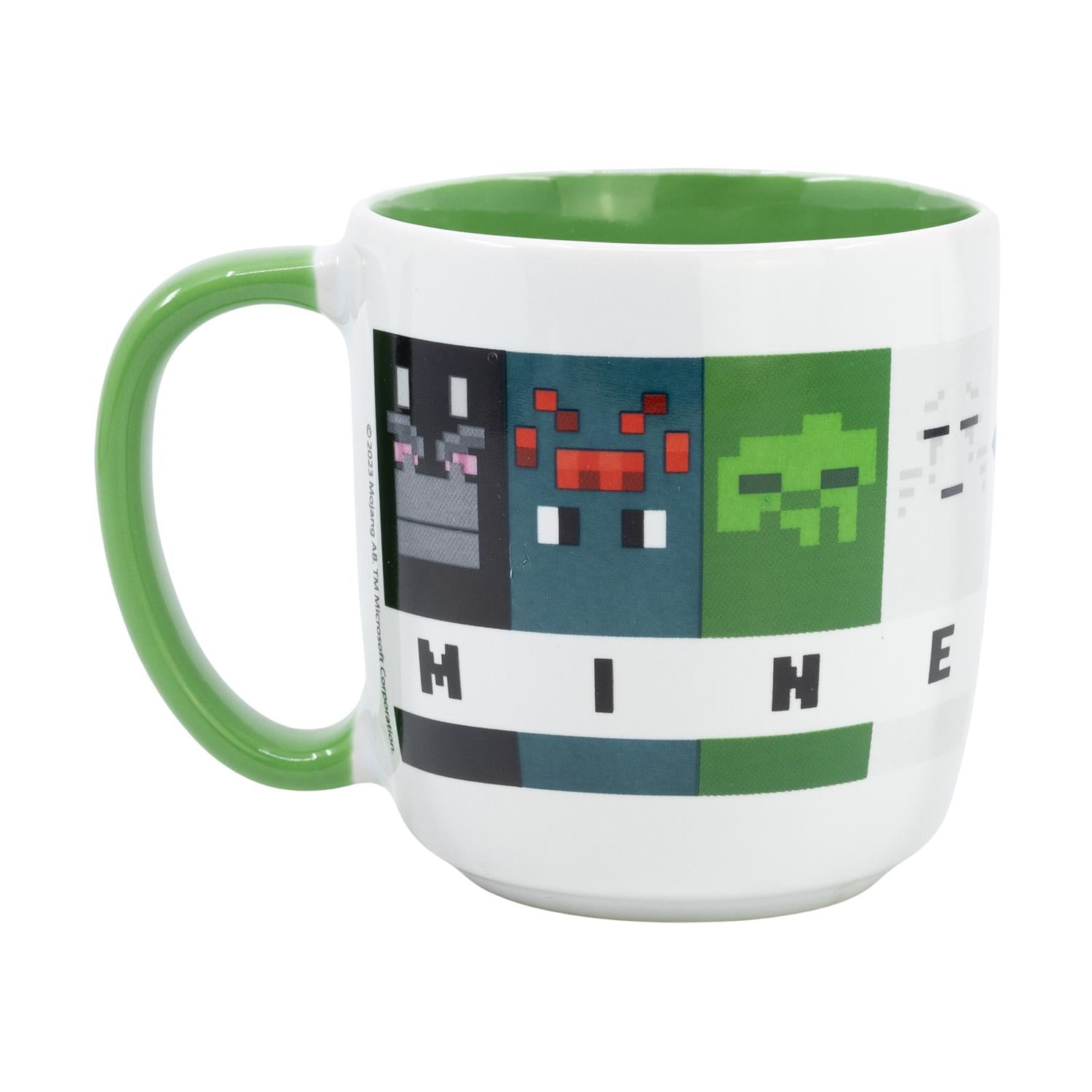 Minecraft Squared Pattern - Ceramic Elite Mug In Gift Box (385ml)