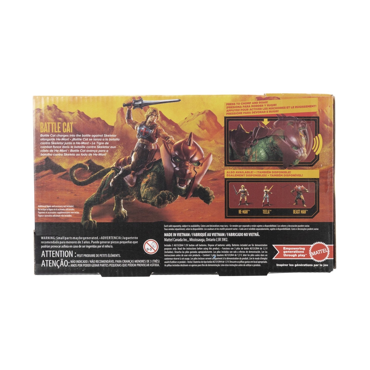 Mattel: Masters of the Universe - Battle Cat with Sounds
