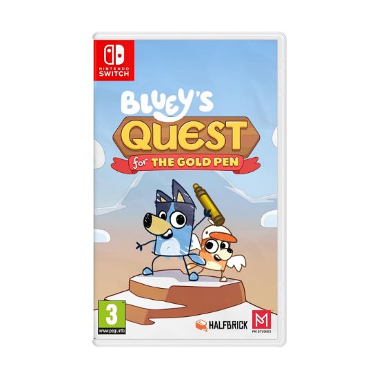 Bluey's Quest For The Gold Pen Nintendo Switch
