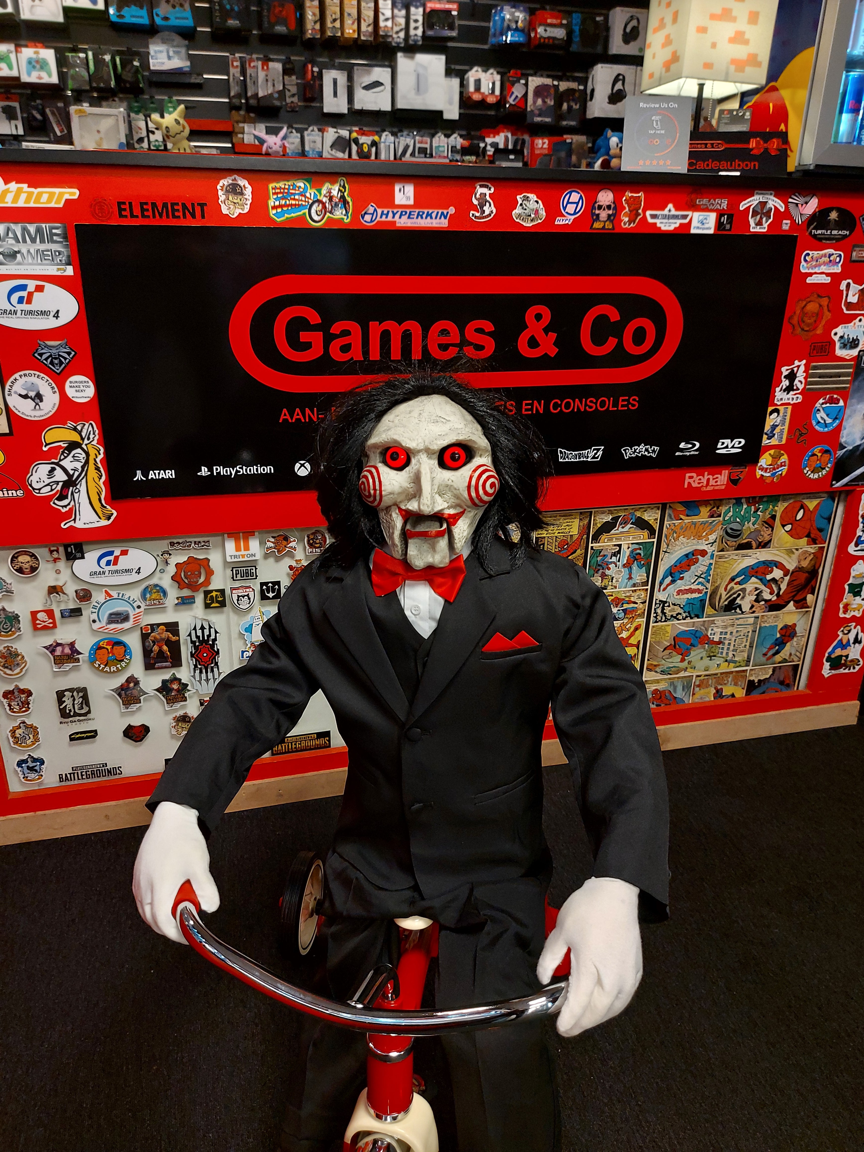 Saw Figure BILLY THE PUPPET + Triclicle