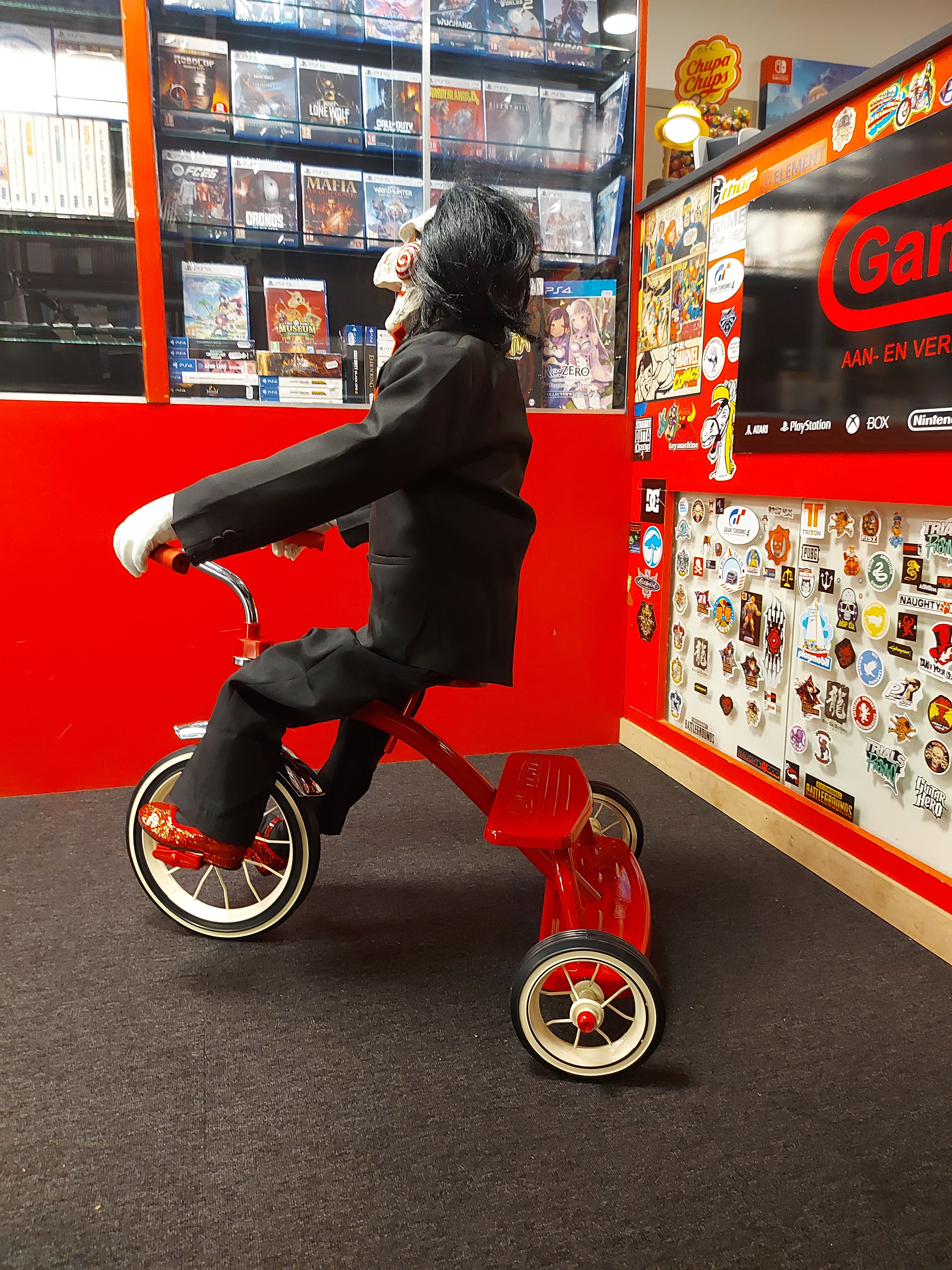 Saw Figure BILLY THE PUPPET + Triclicle