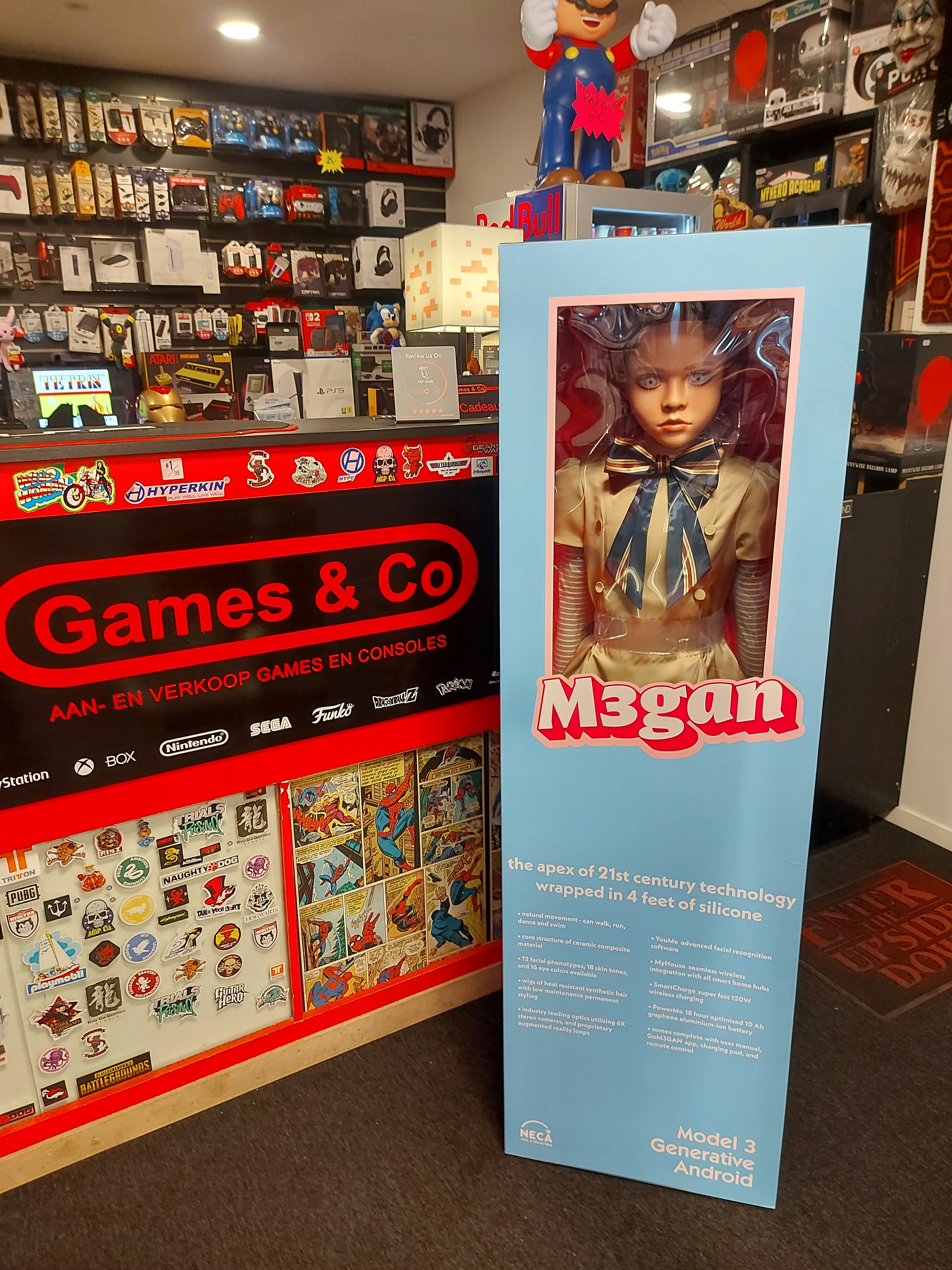 Megan Prop Replica 1/1 Megan Doll 140 cm Life size