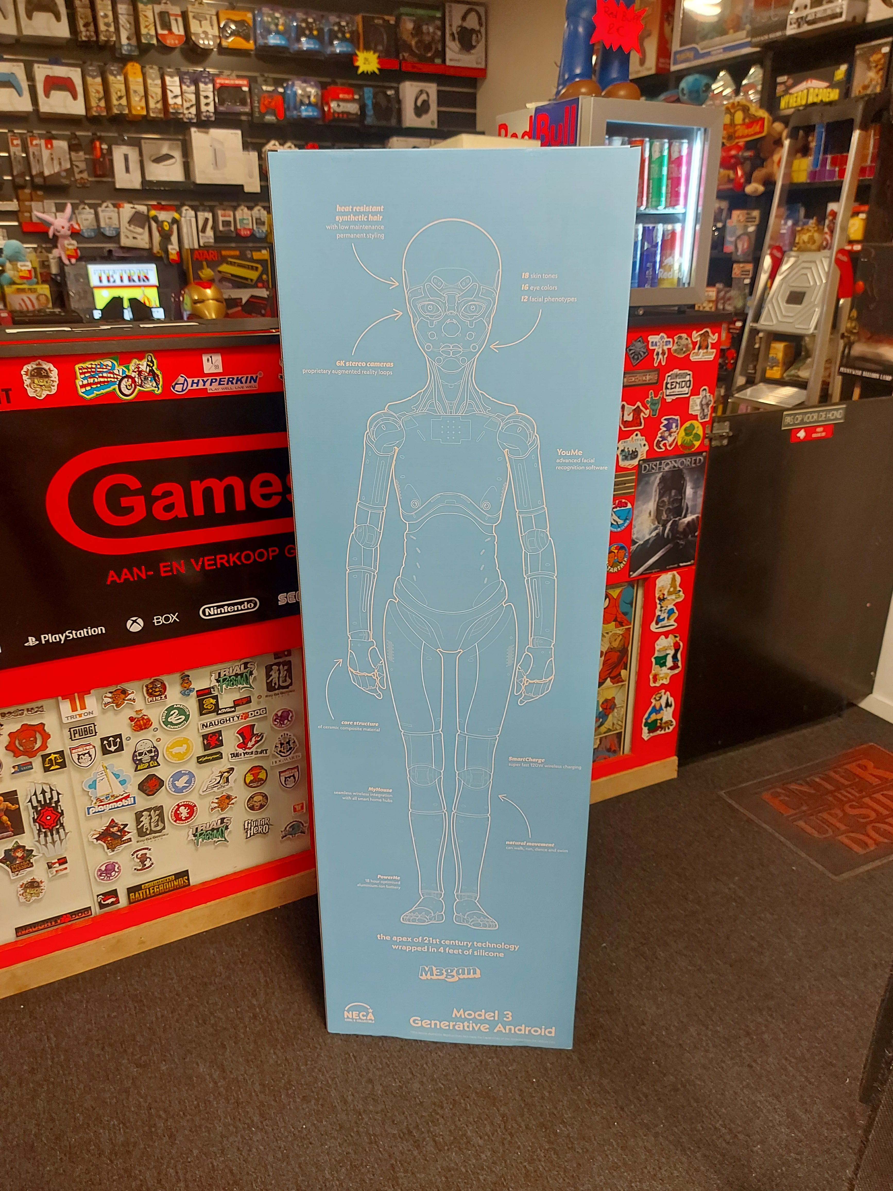 Megan Prop Replica 1/1 Megan Doll 140 cm Life size