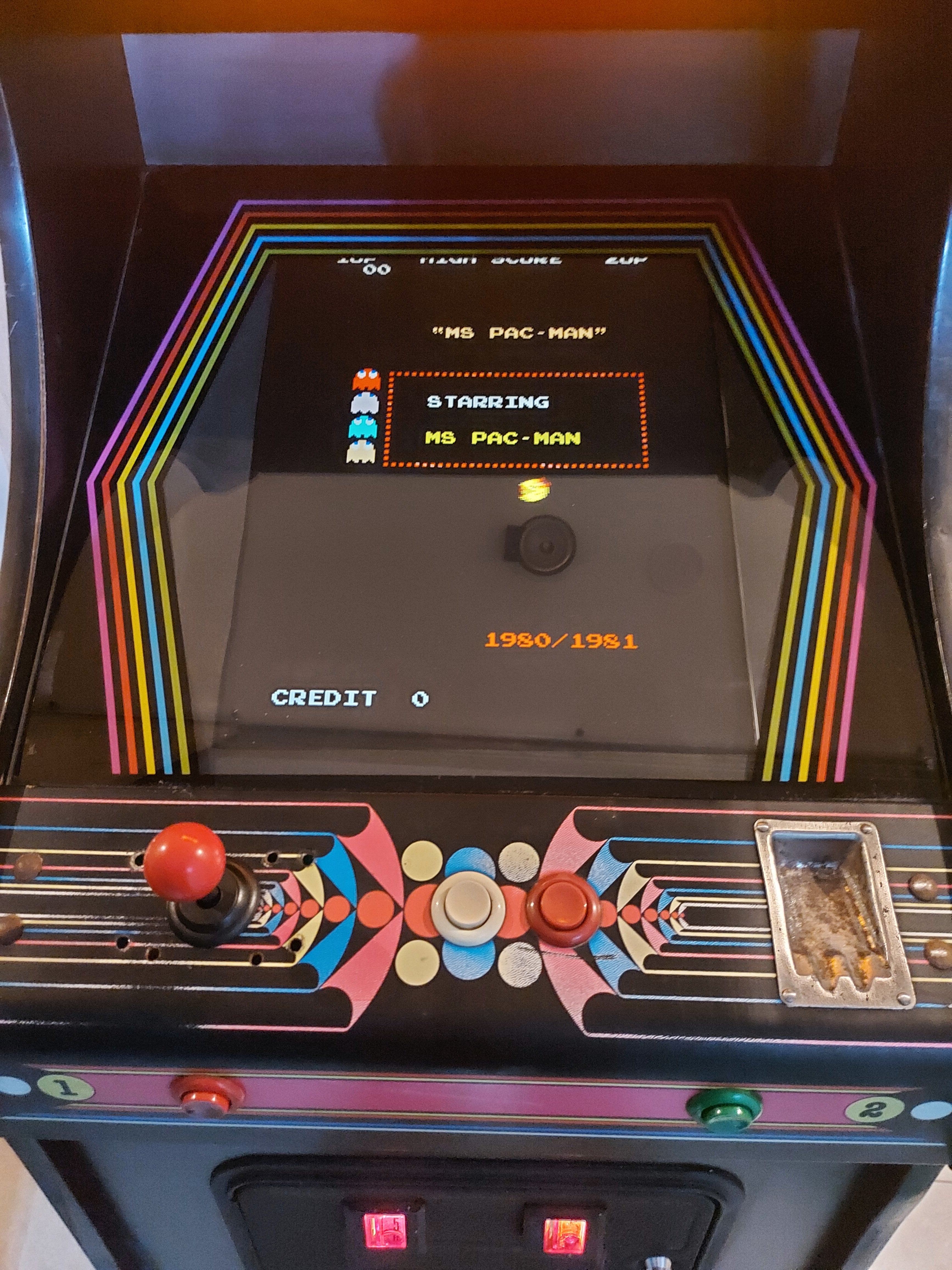 Old school Arcadekast '80s