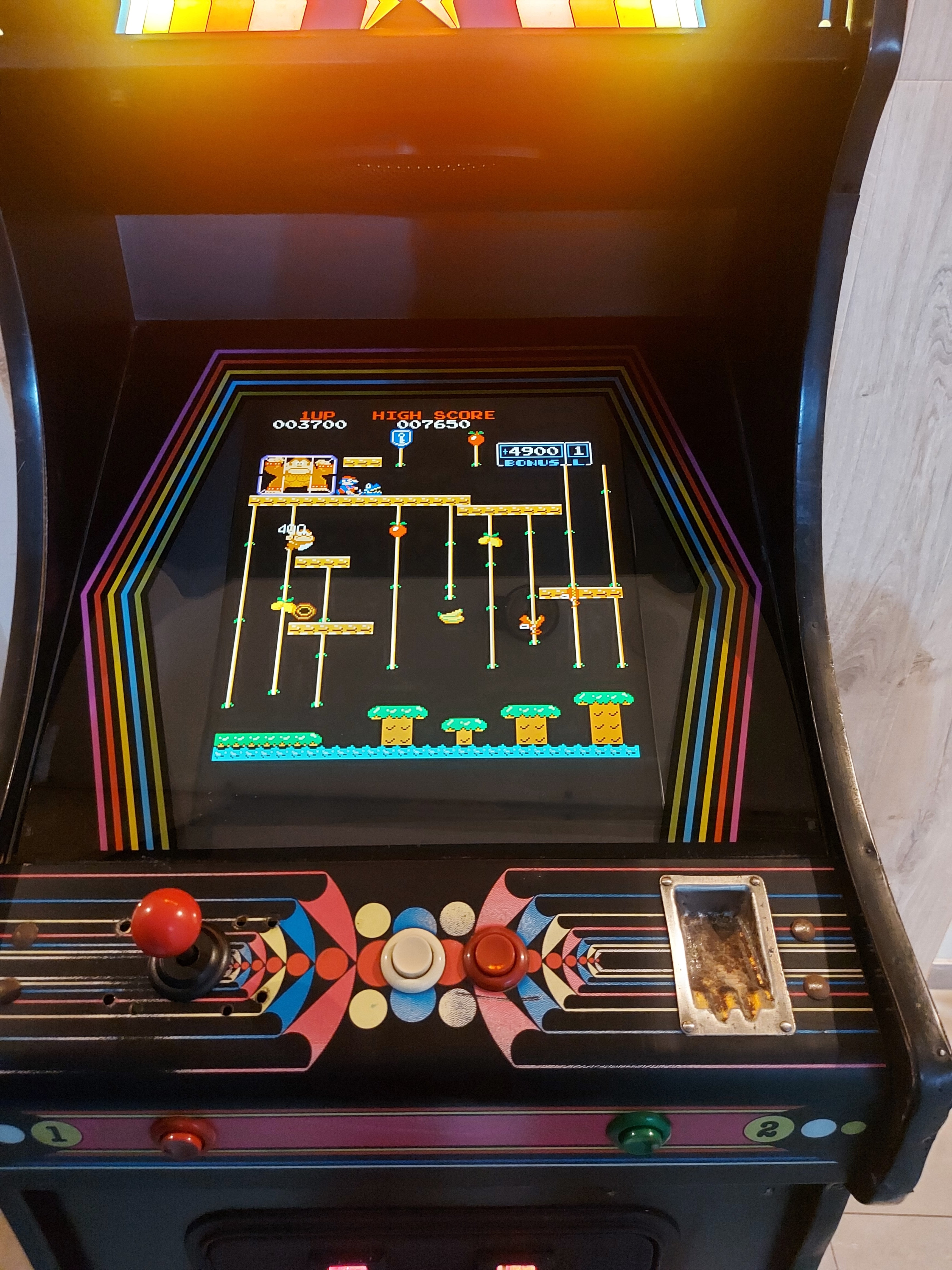 Old school Arcadekast '80s