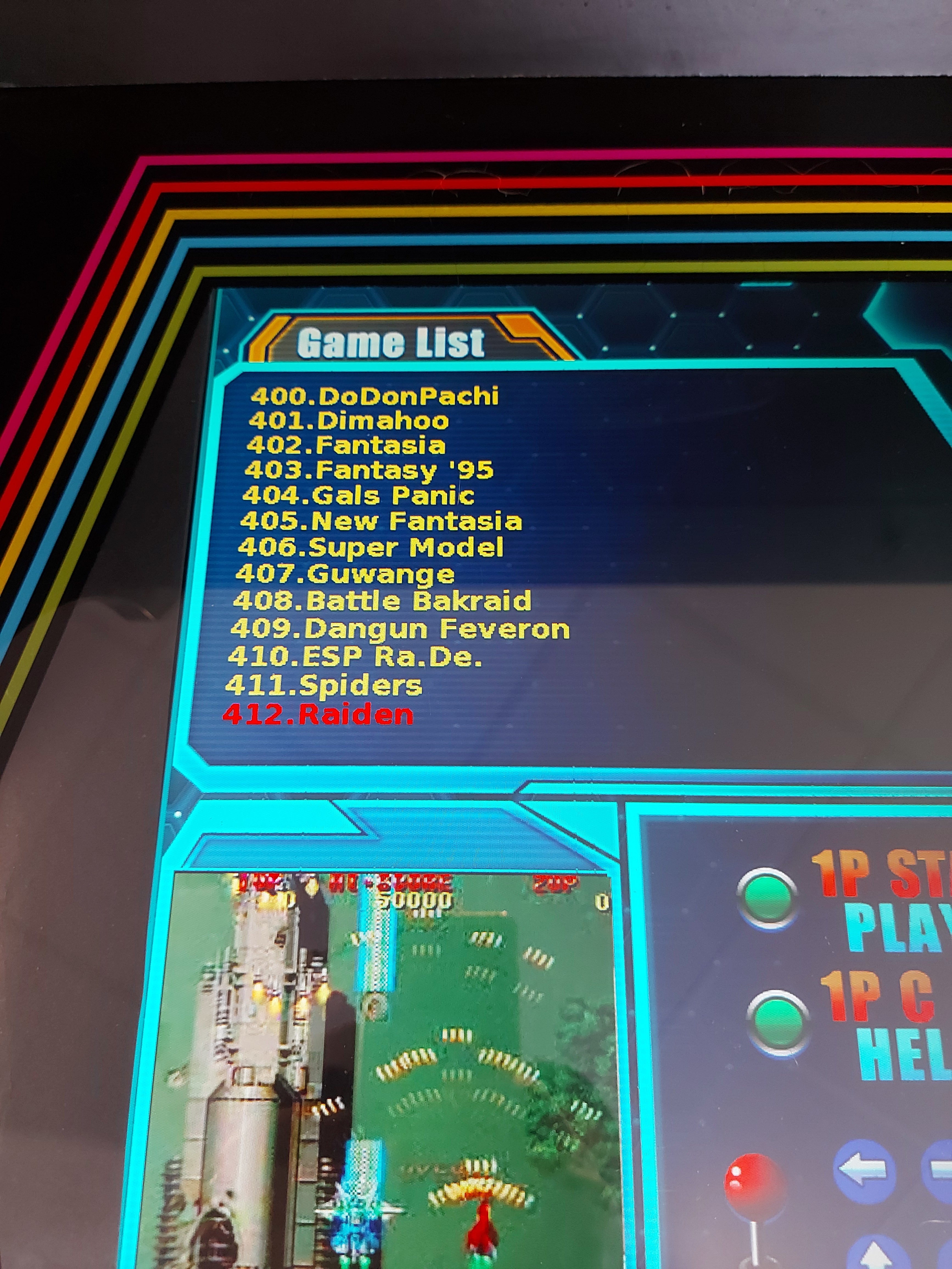 Old school Arcadekast '80s