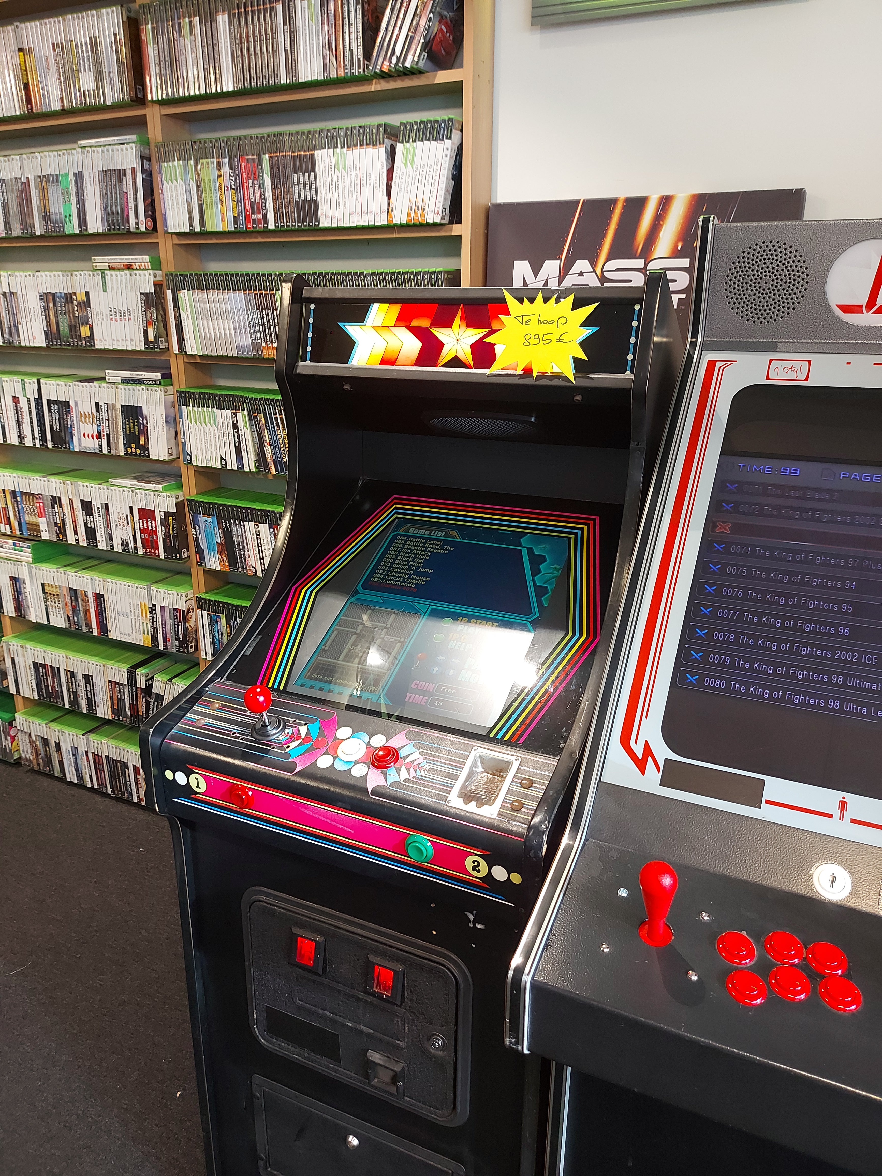 Old school Arcadekast '80s