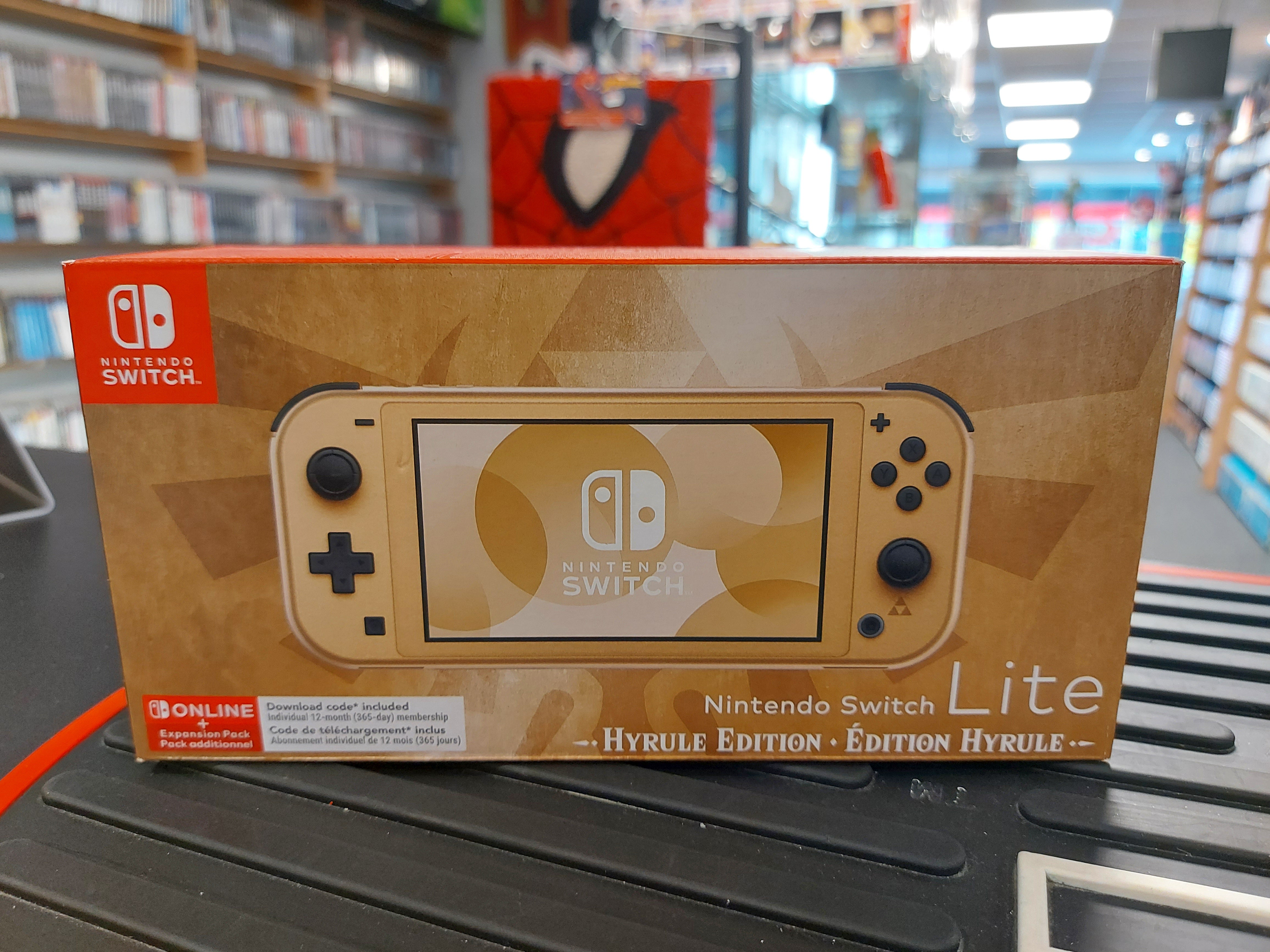NINTENDO SWITCH LITE CONSOLE HYRULE EDITION