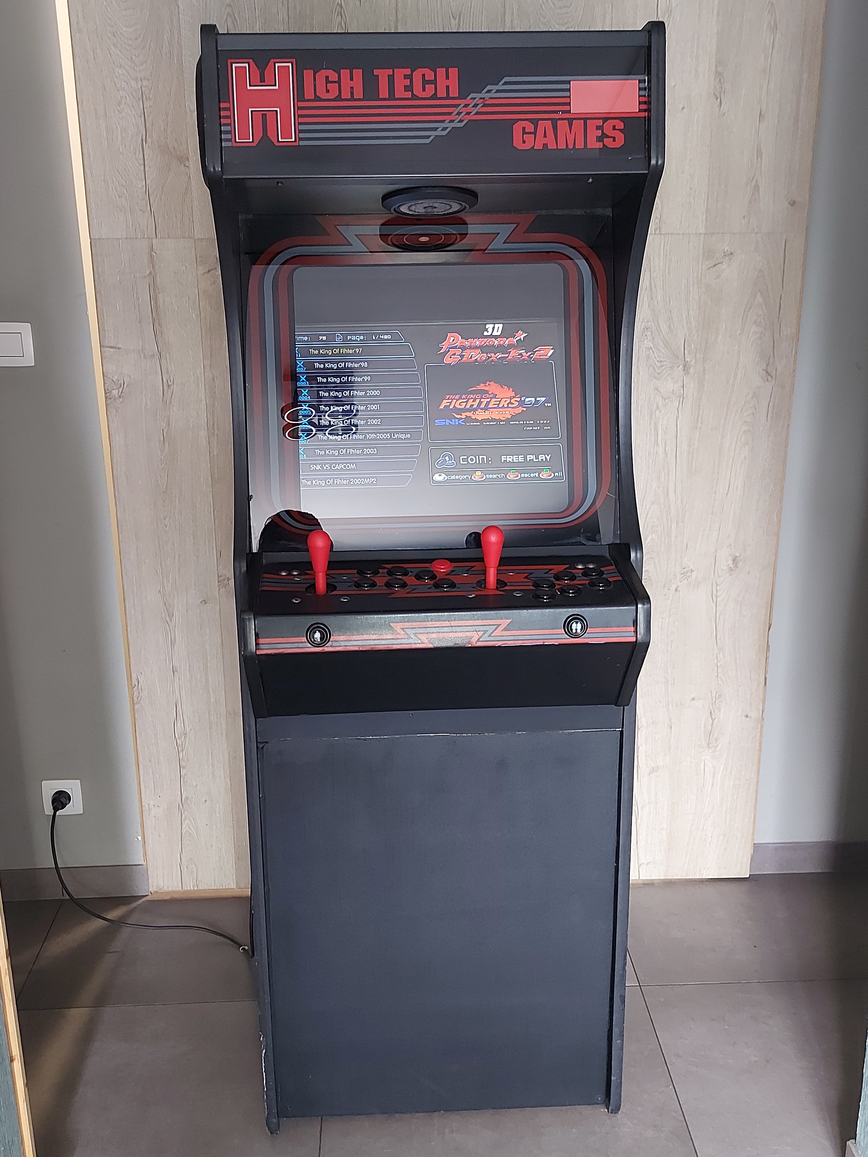 Old School Arcadekast 4300 games