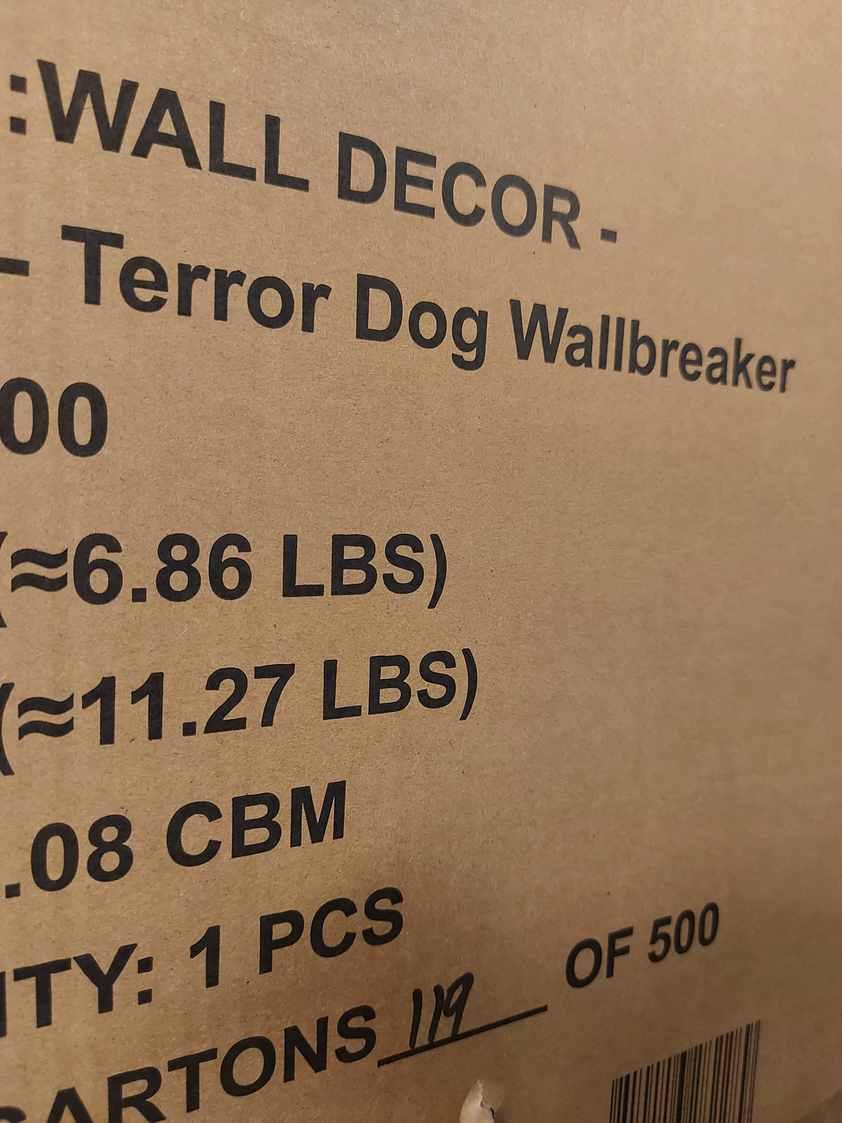 Ghostbusters Wall Breaker Terror Dog