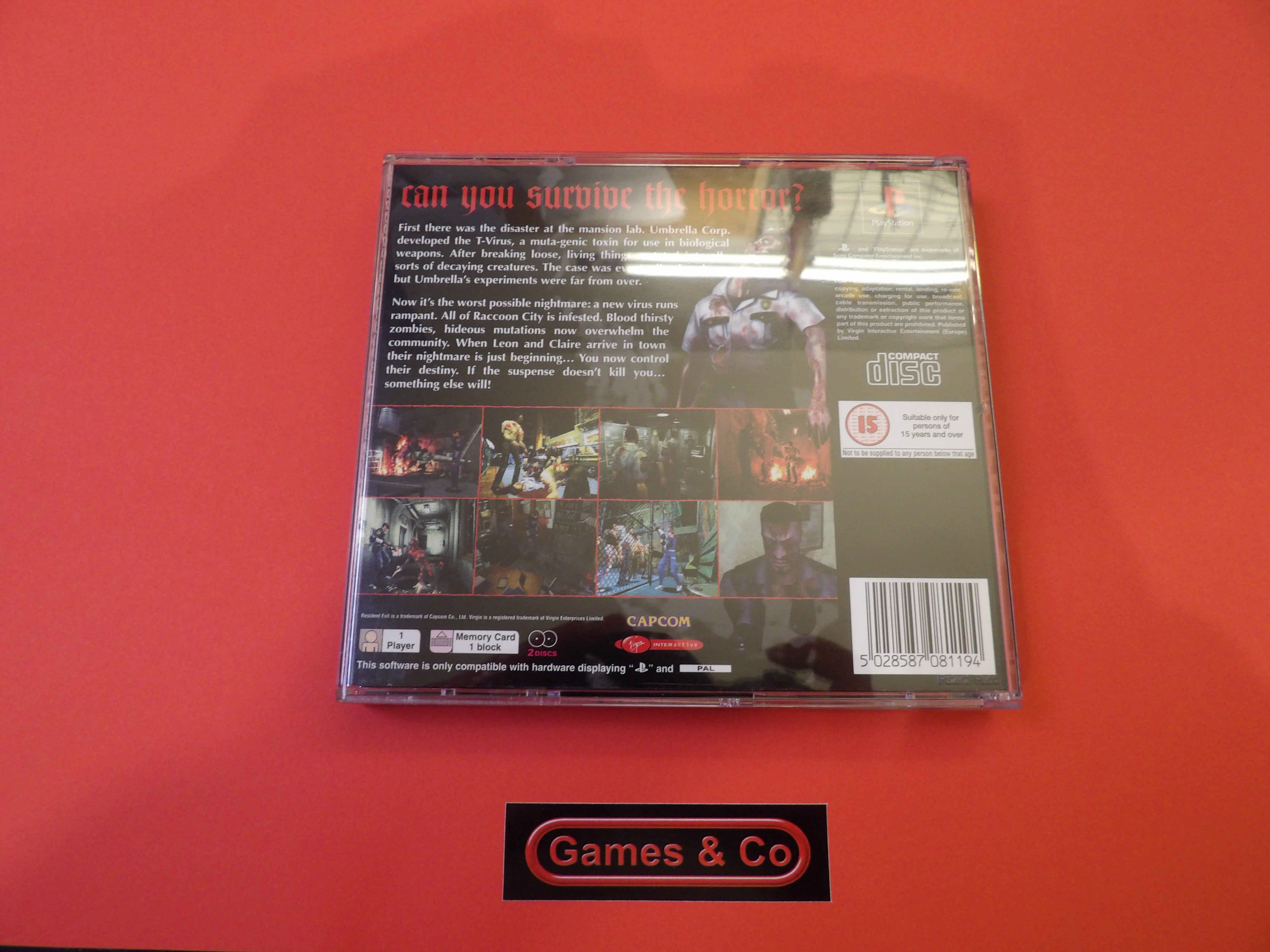 RESIDENT EVIL 2 PS1