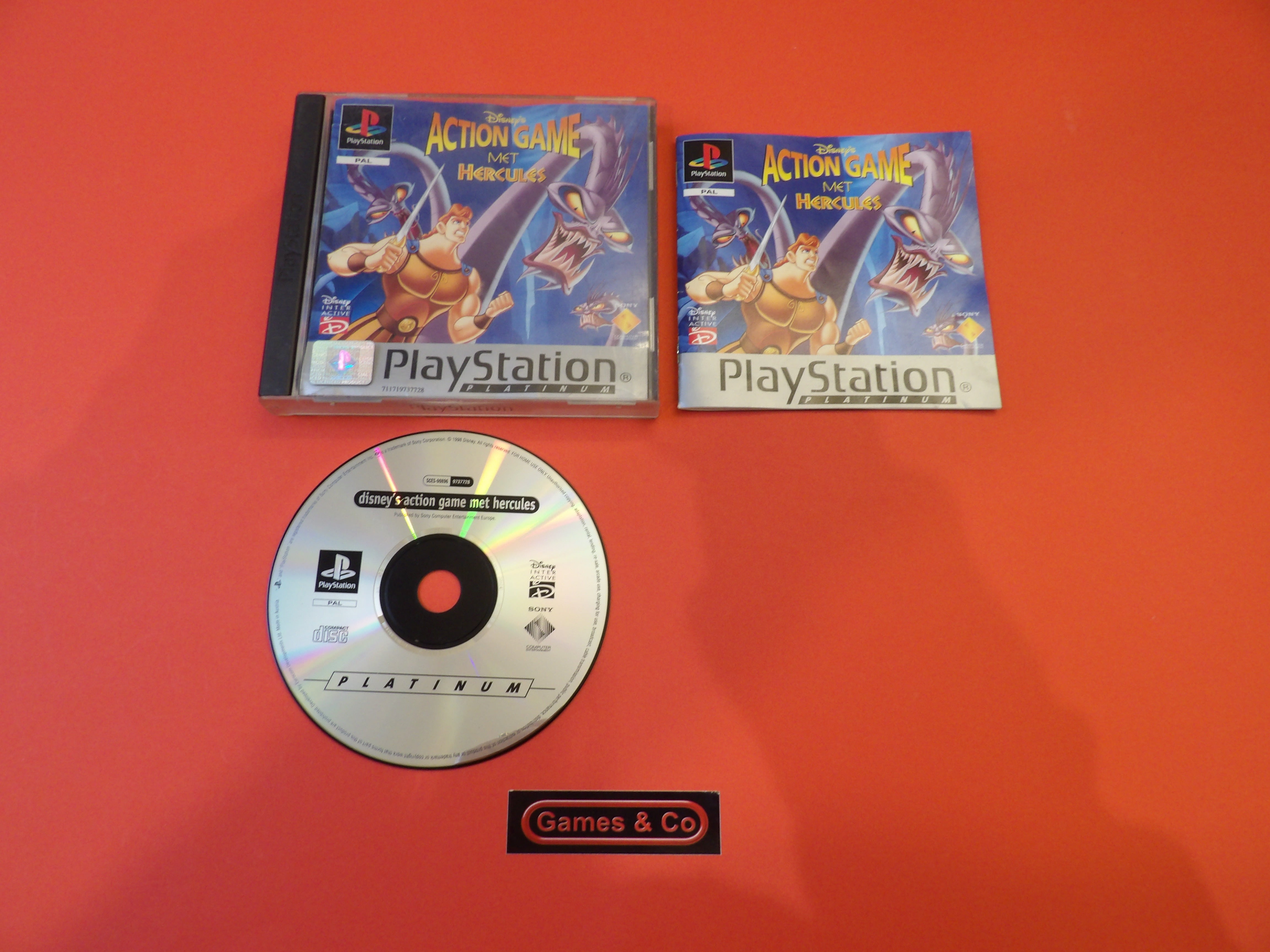 DISNEY'S ACTION GAME MET HERCULES