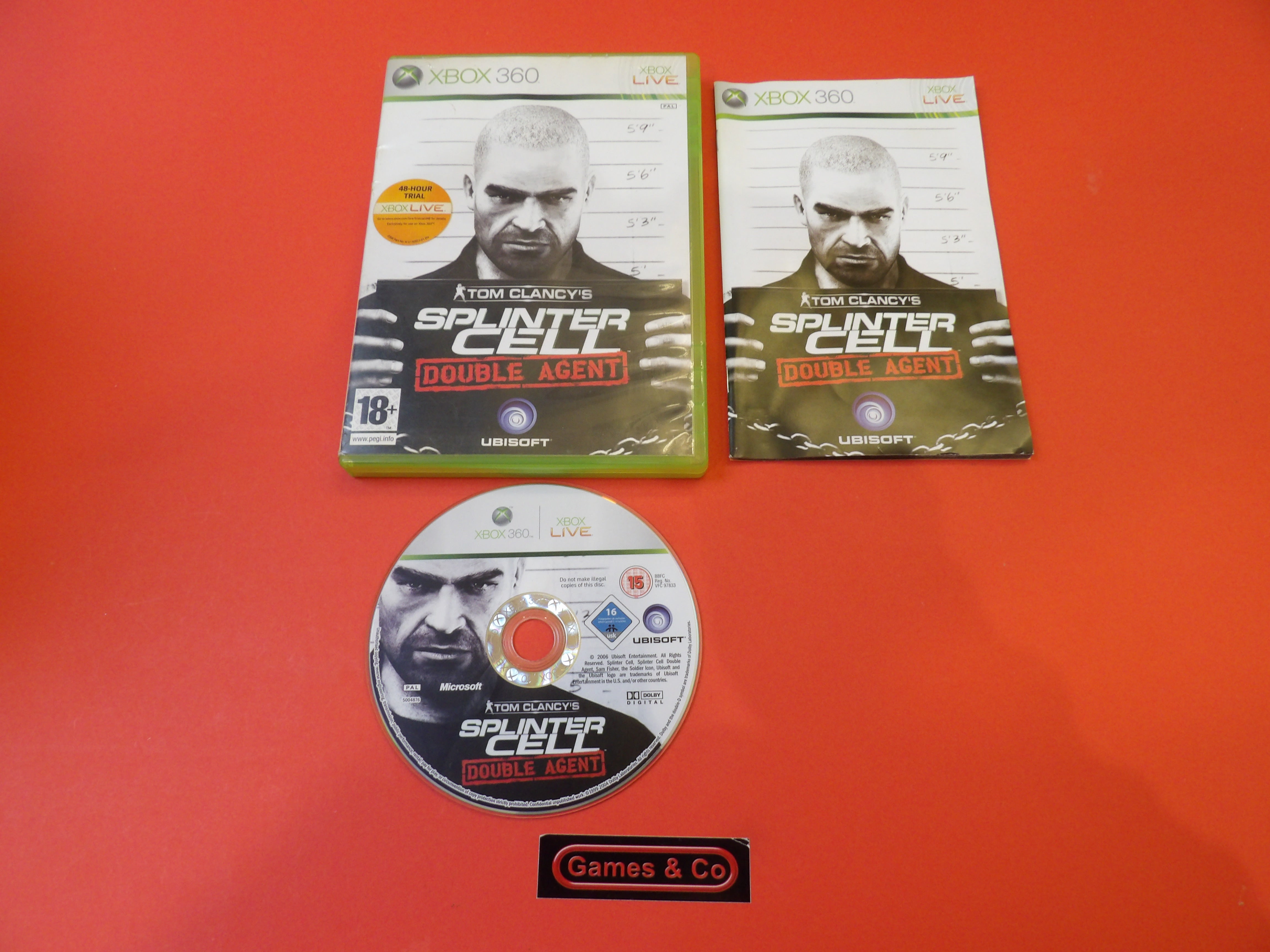 TOM CLANCY'S SPLINTER CELL DOUBLE AGENT
