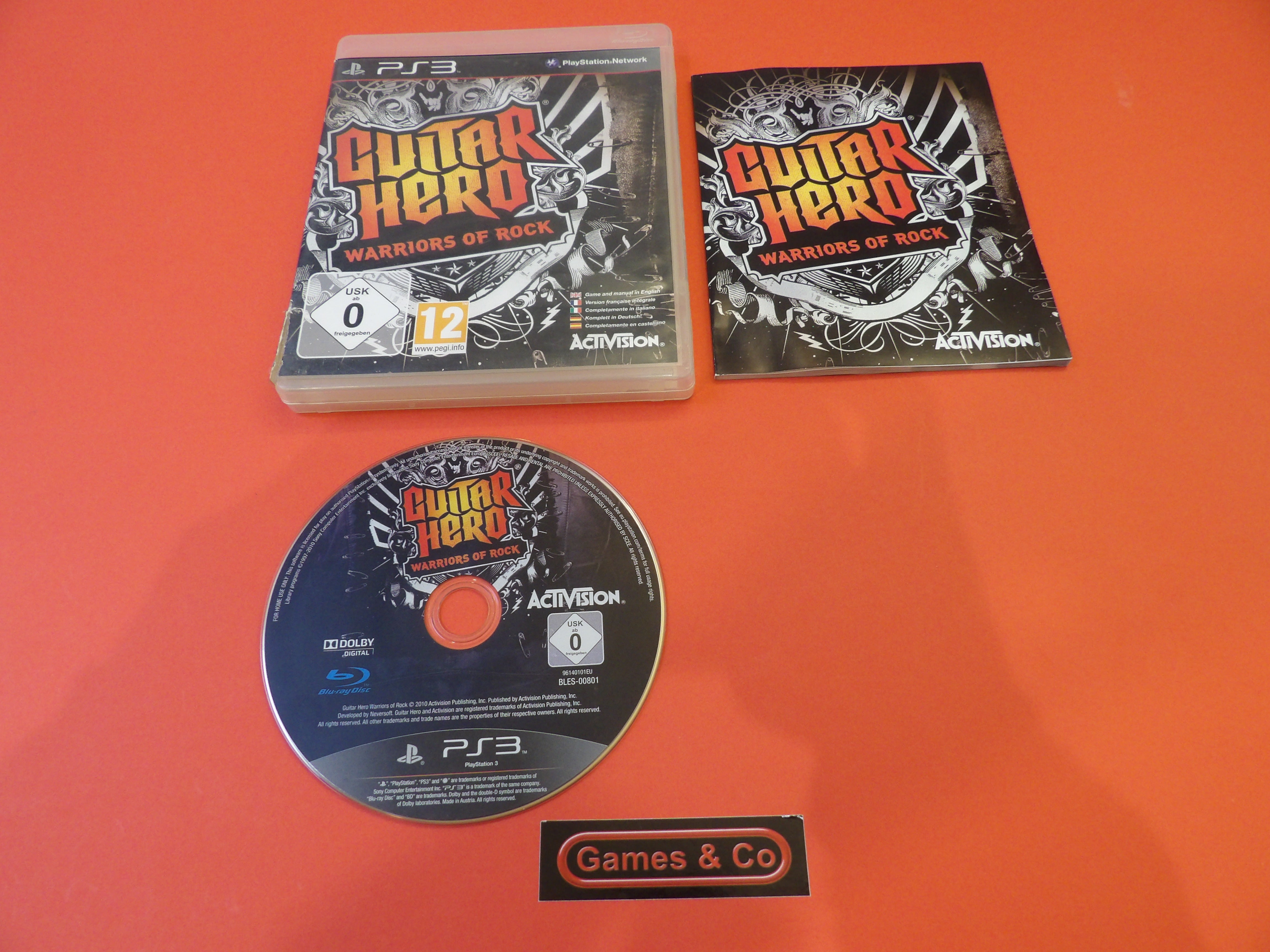 GUITAR HERO WARRIORS OF ROCK
