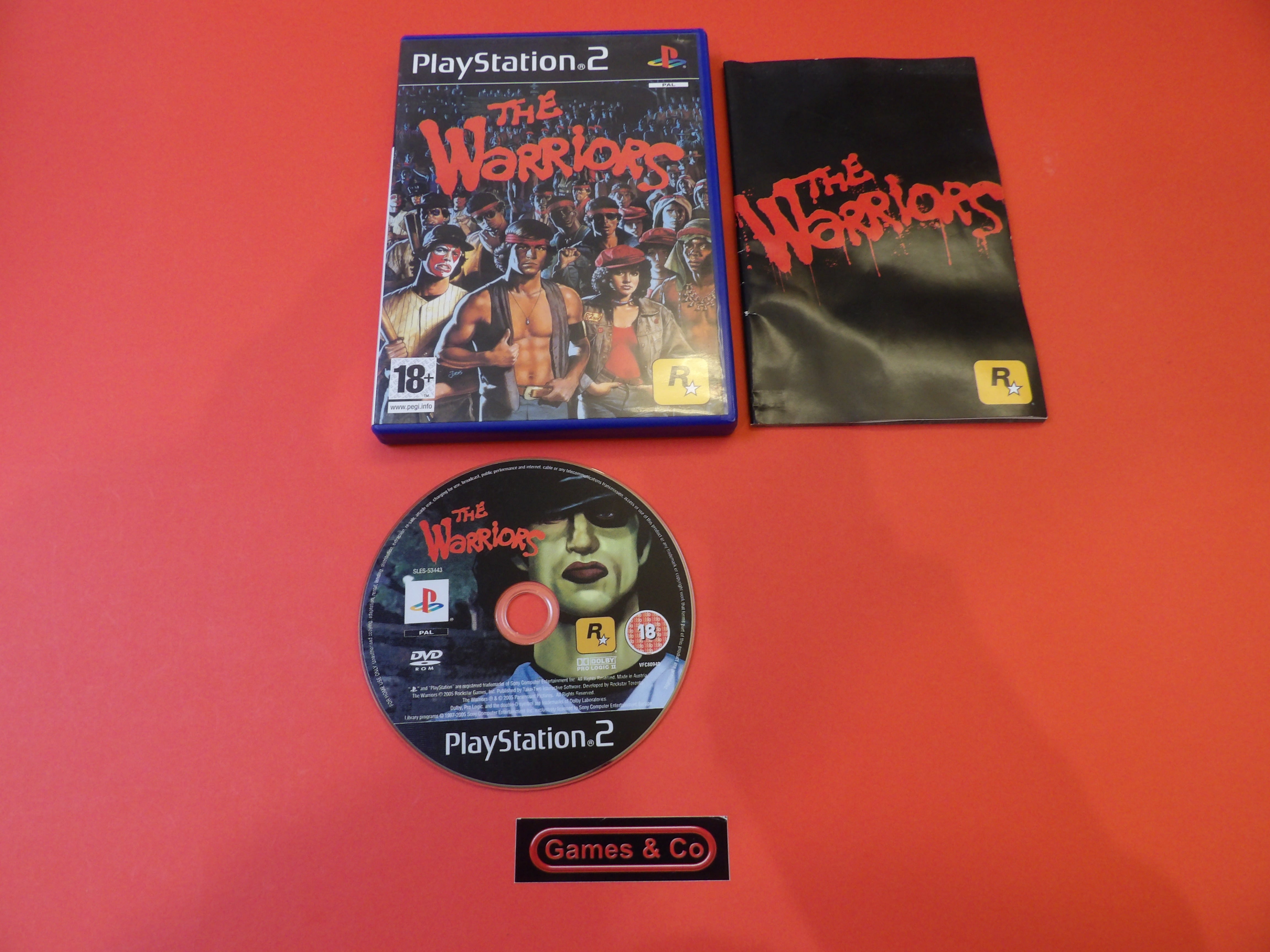 THE WARRIORS - PLAYSTATION 2