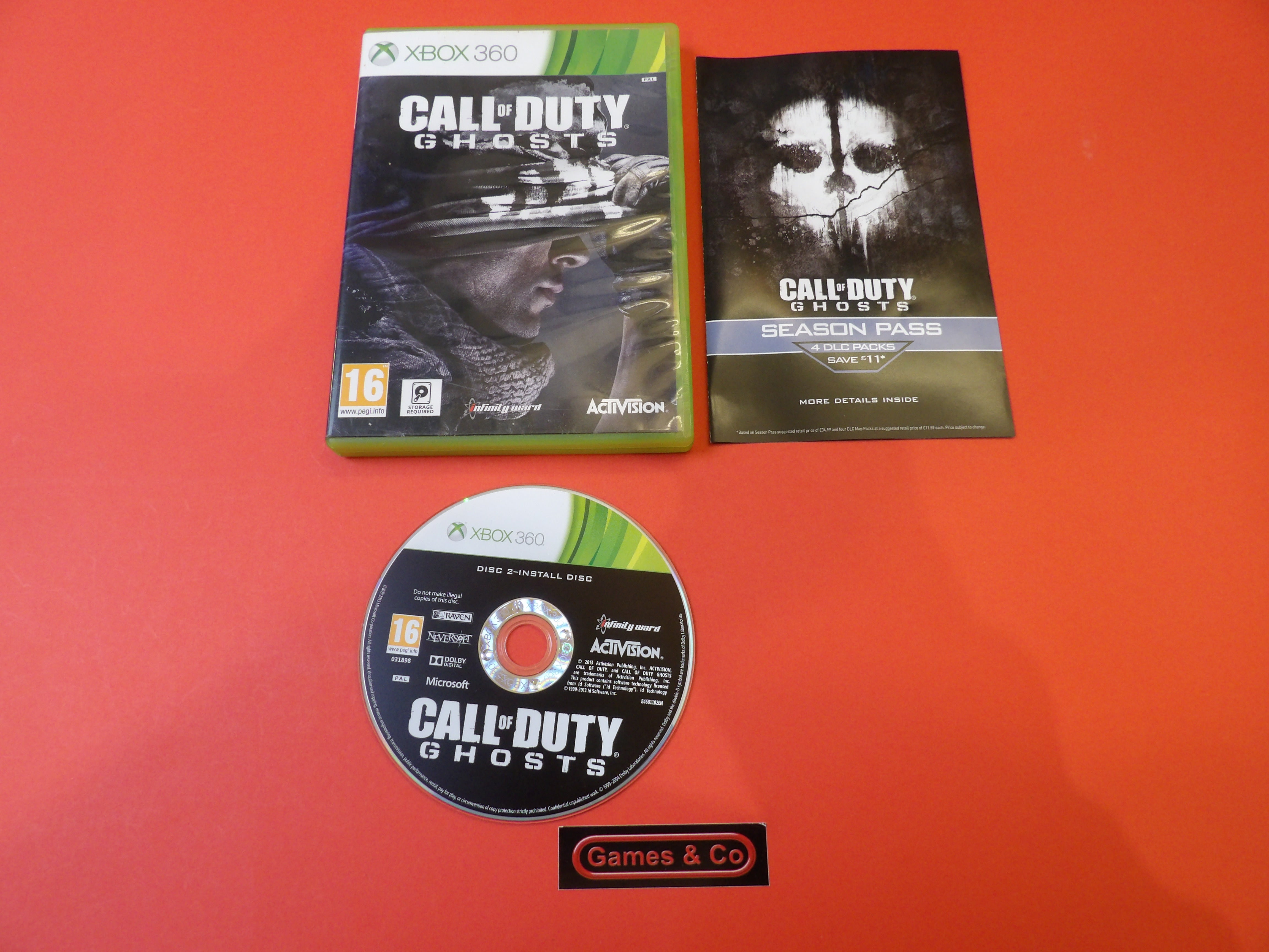 CALL OF DUTY GHOSTS