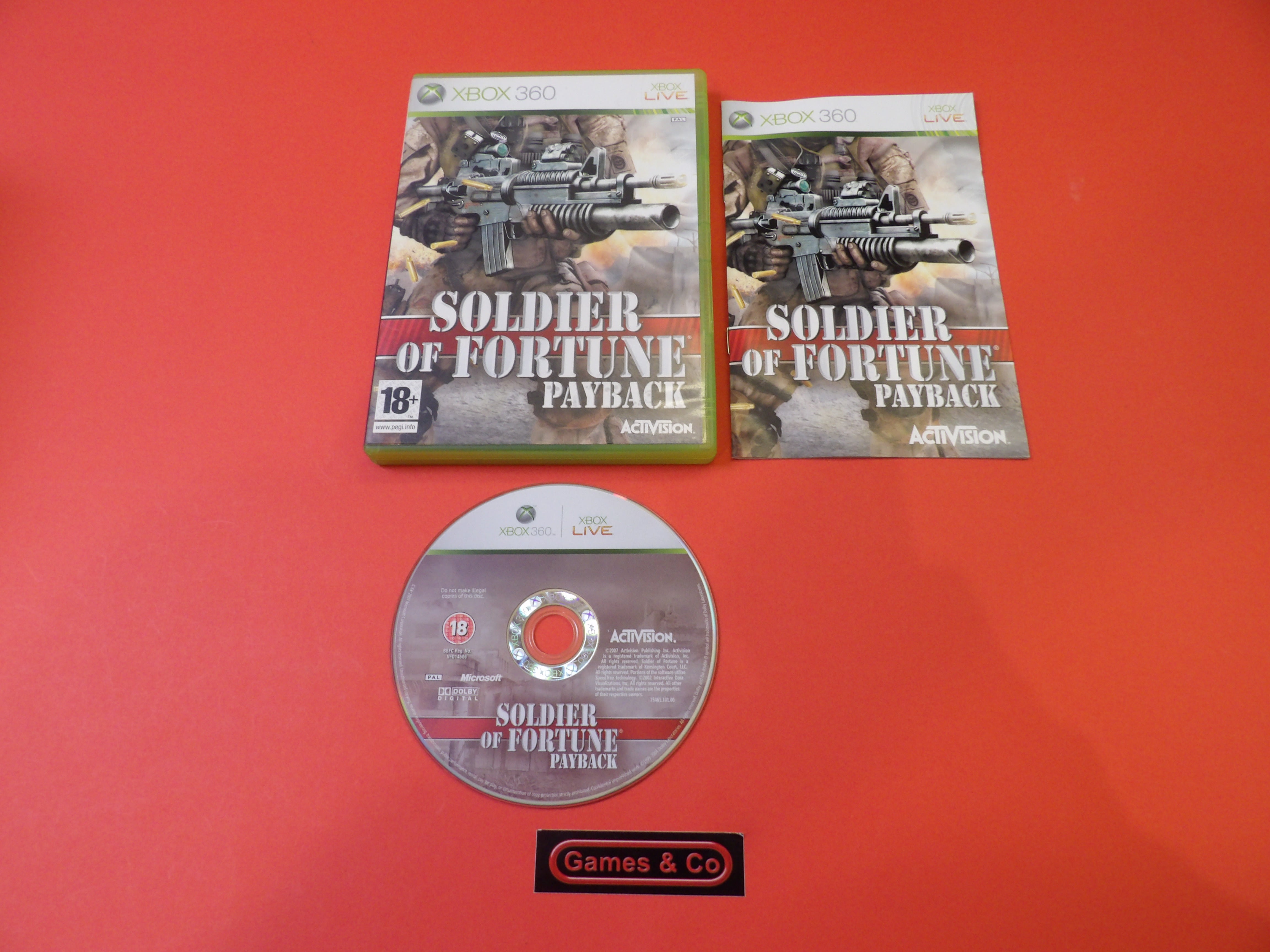 SOLDIER OF FORTUNE PAYBACK