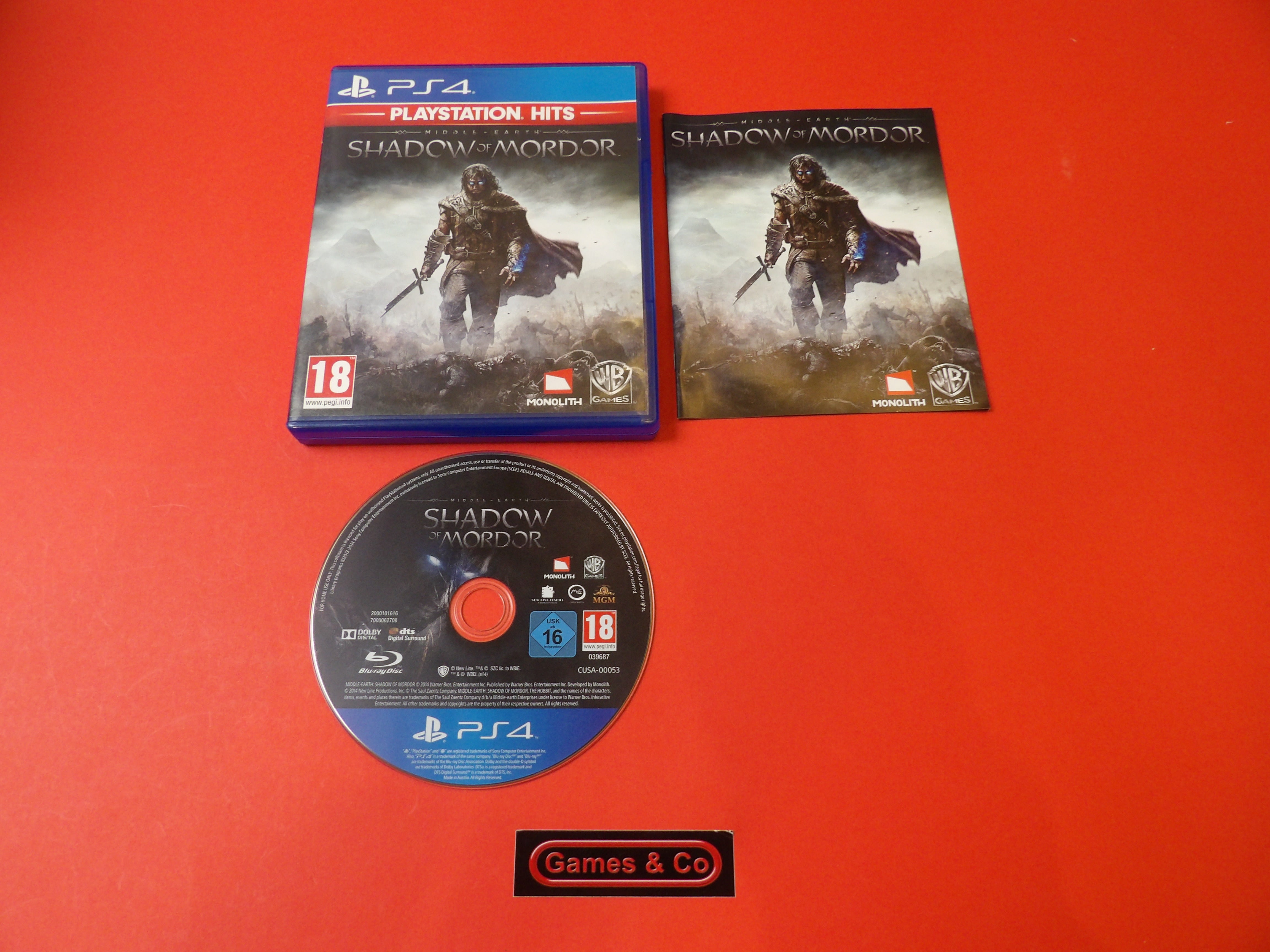 MIDDEL EARTH SHADOW OF MORDOR