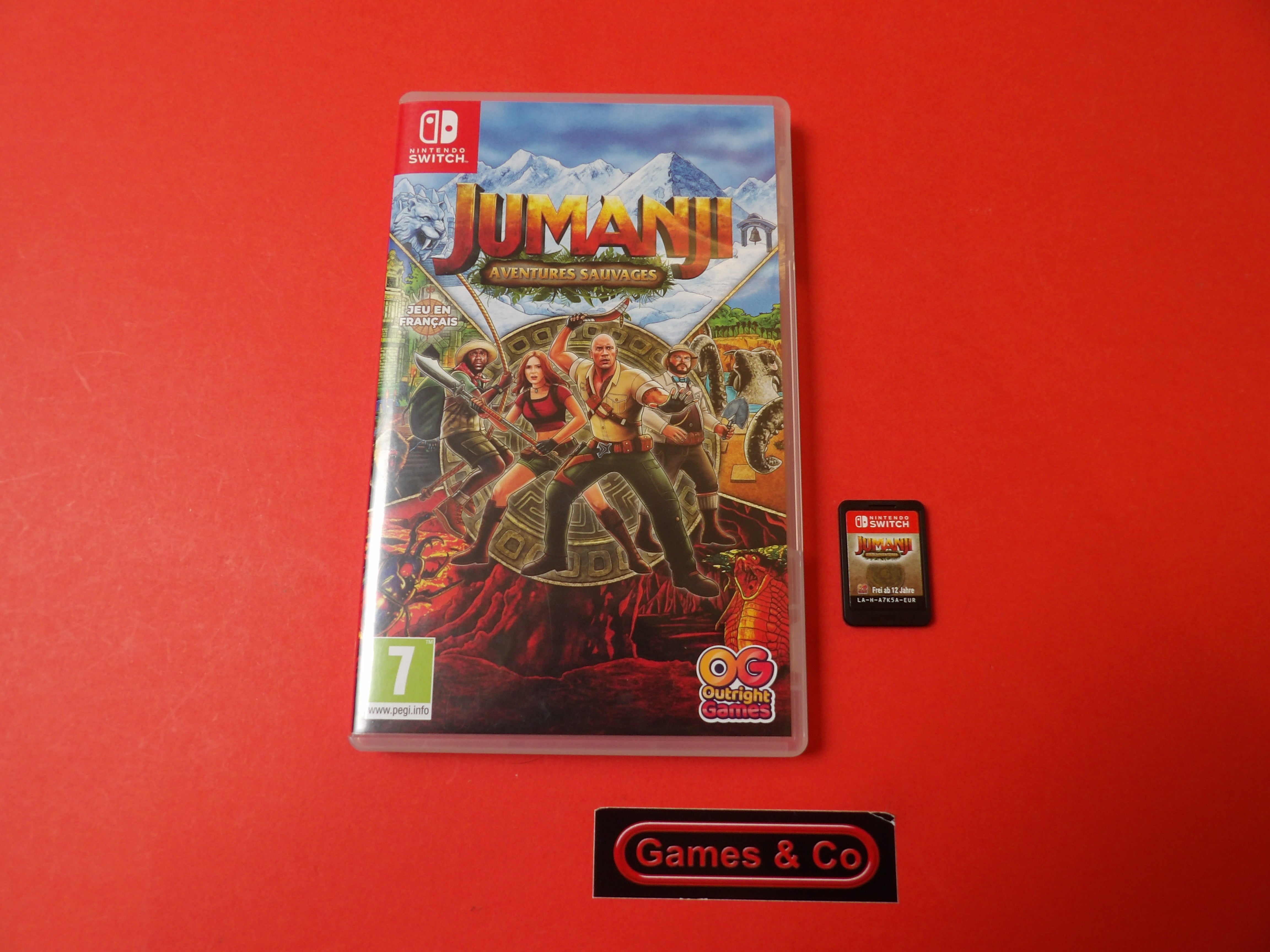 JUMANJI ADVENTURES SAUVAGES