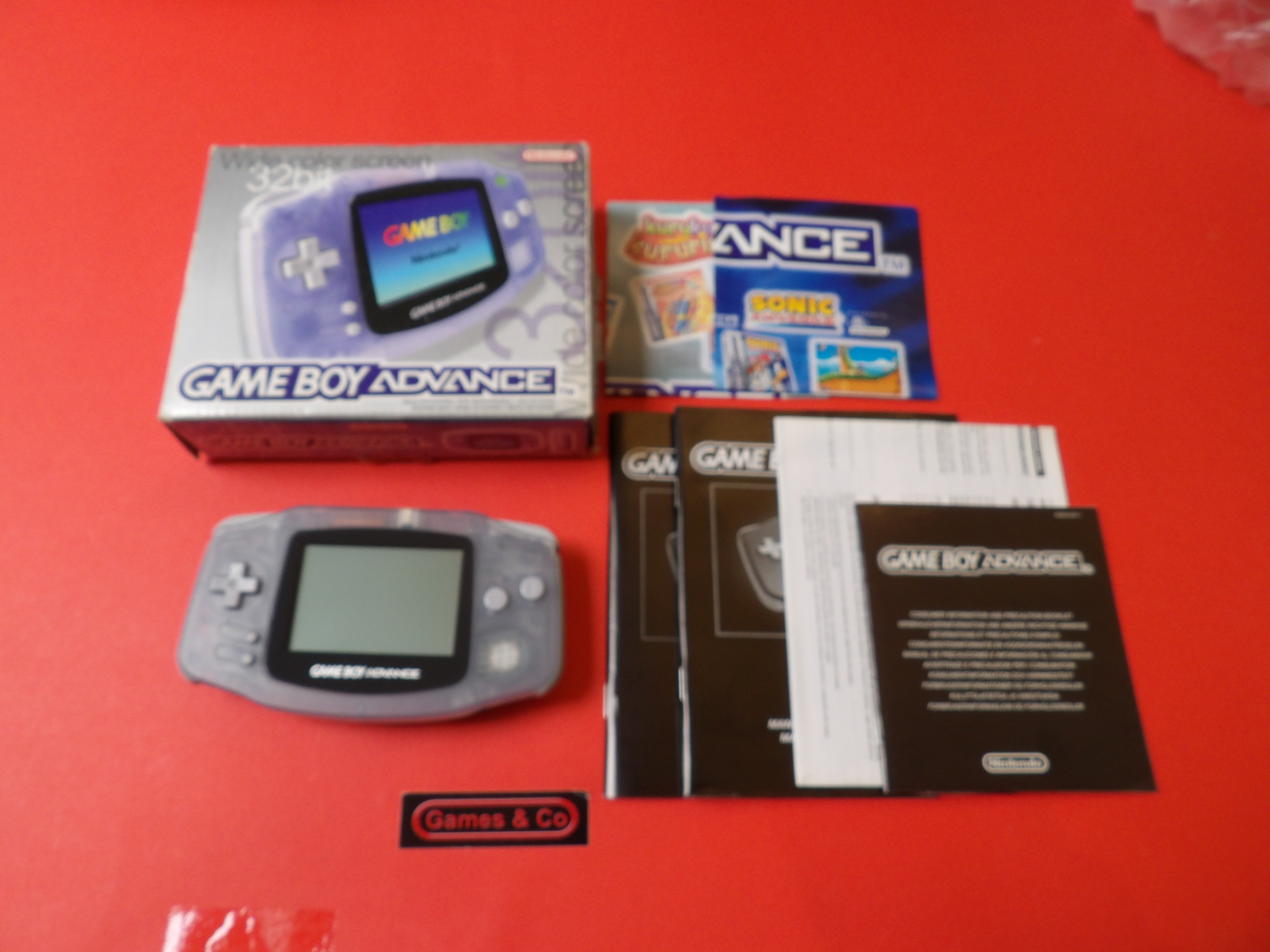 GAMEBOY ADVANCE WIDESCREEN CONSOLE