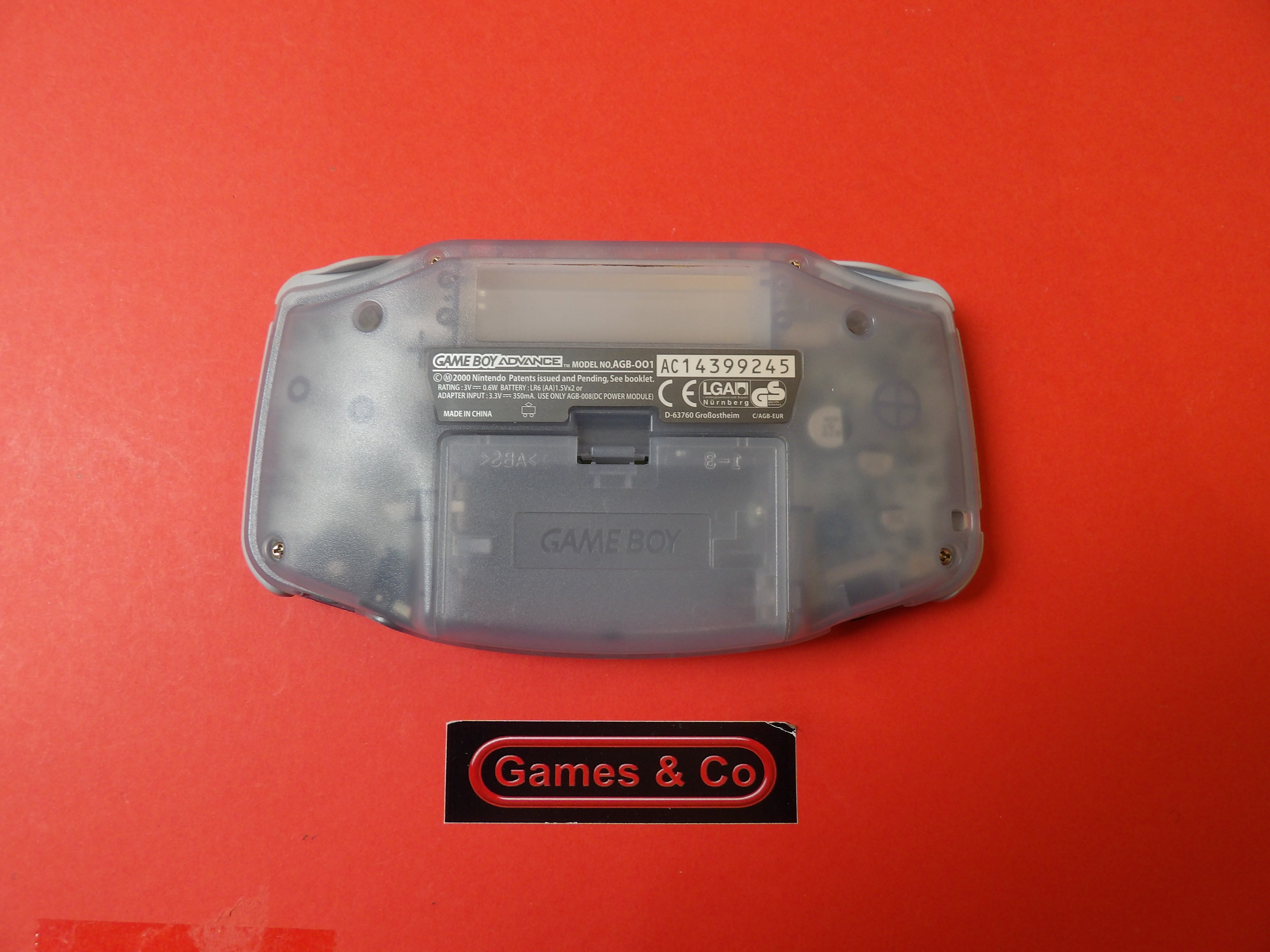 GAMEBOY ADVANCE WIDESCREEN CONSOLE