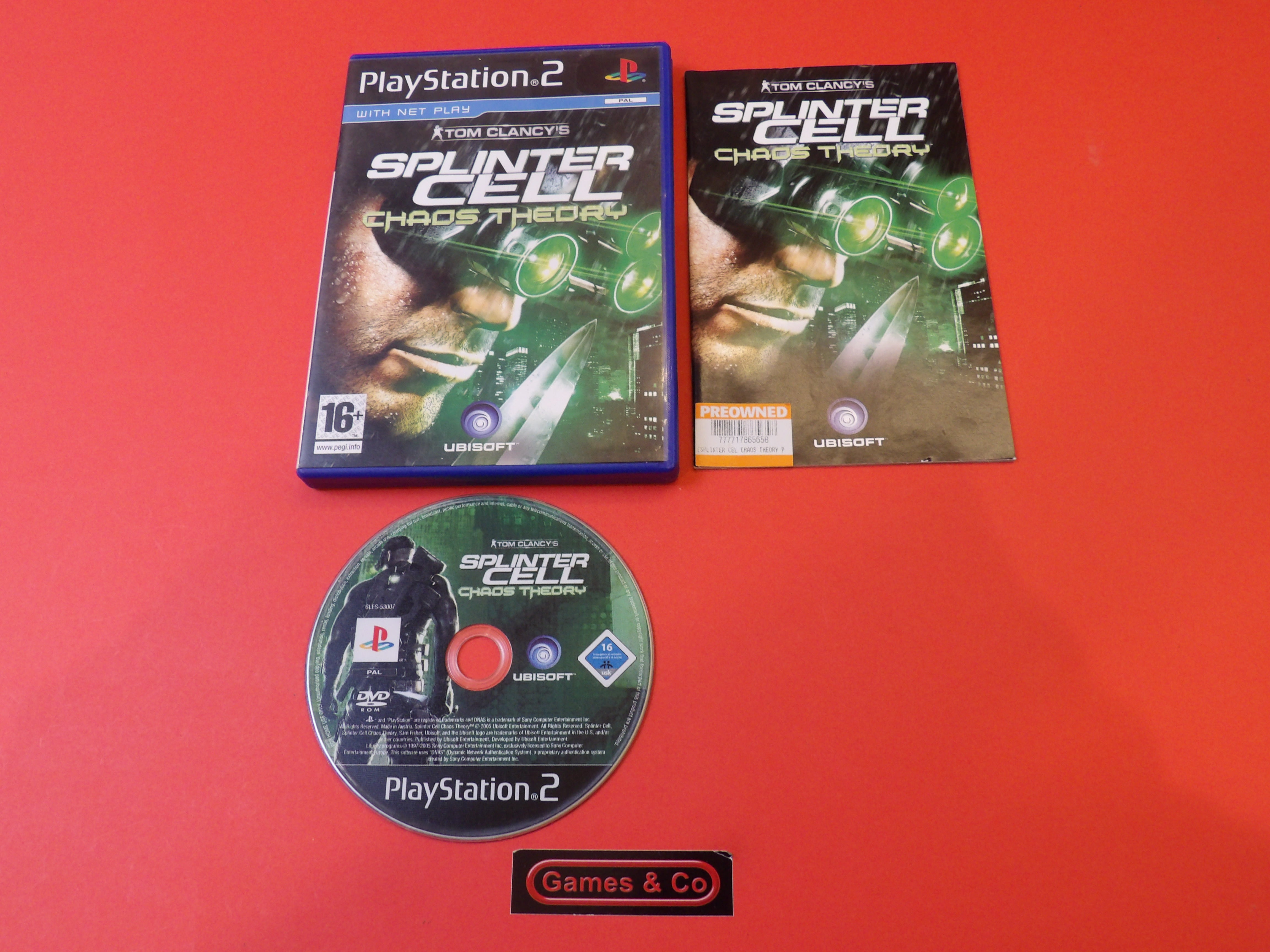 TOM CLANCY'S SPLINTER CELL CHAOS THEORY