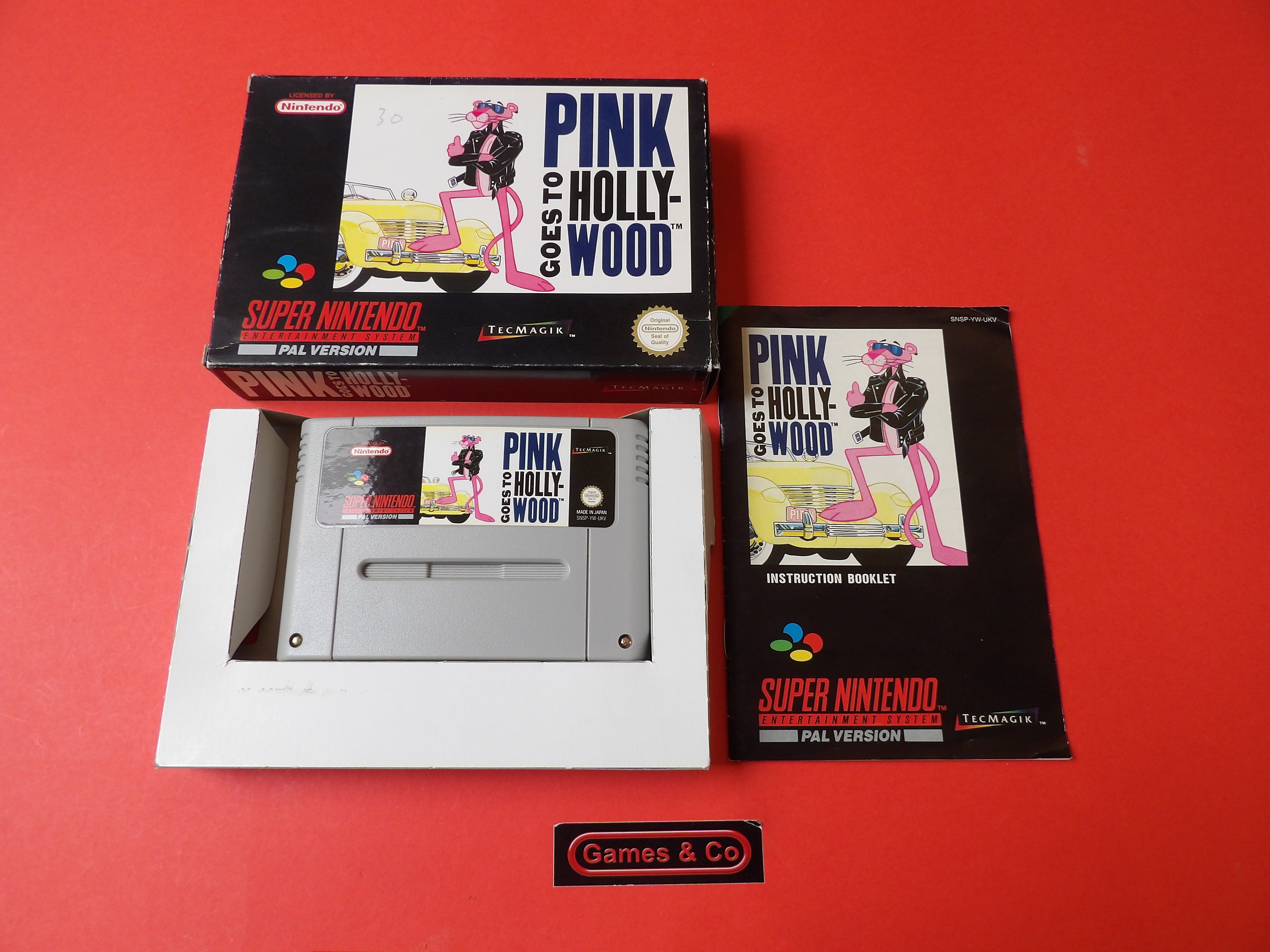 PINK GOES TO HOLLY-WOOD