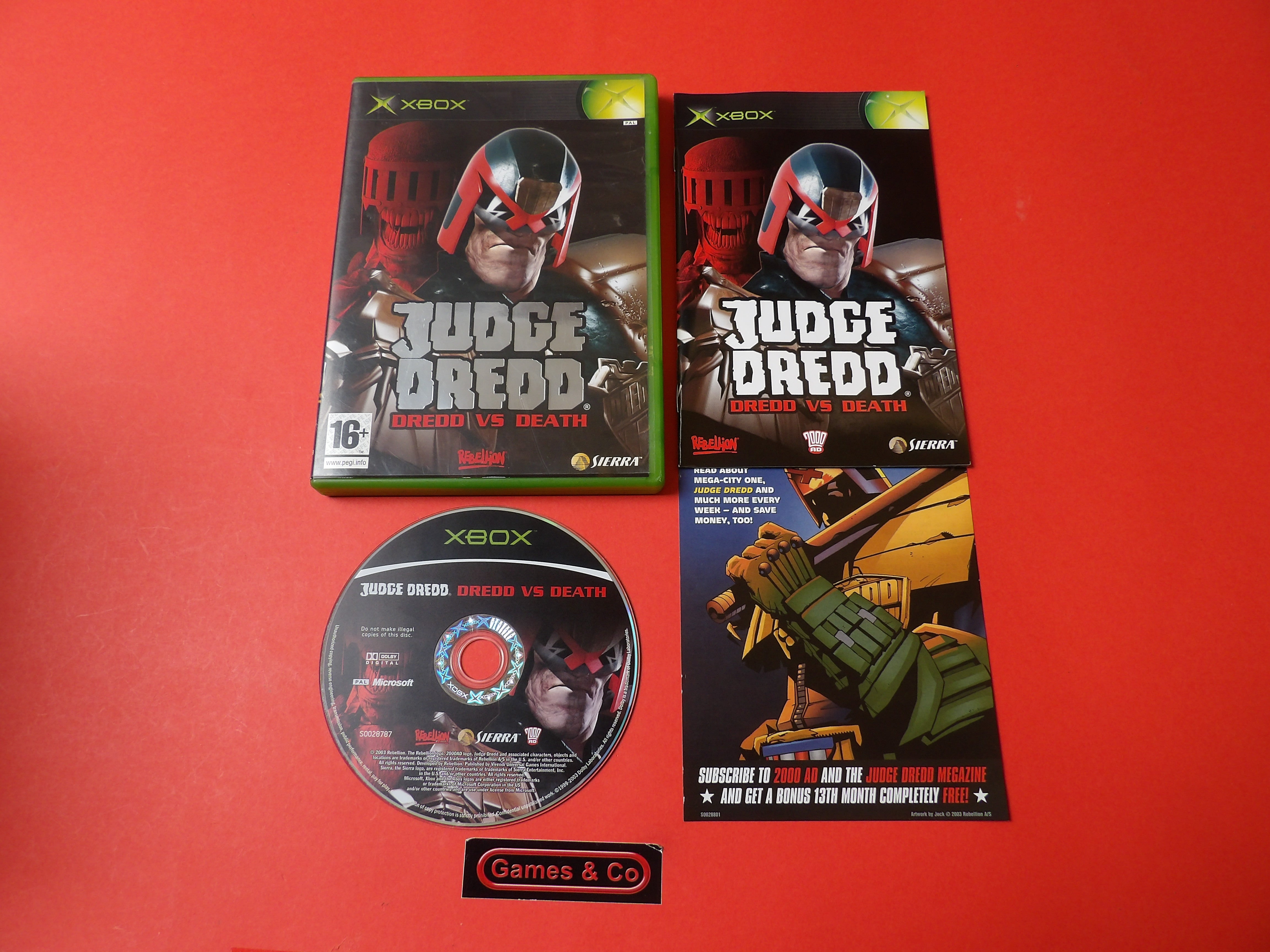 JUDGE DREDD DREDD VS DEATH