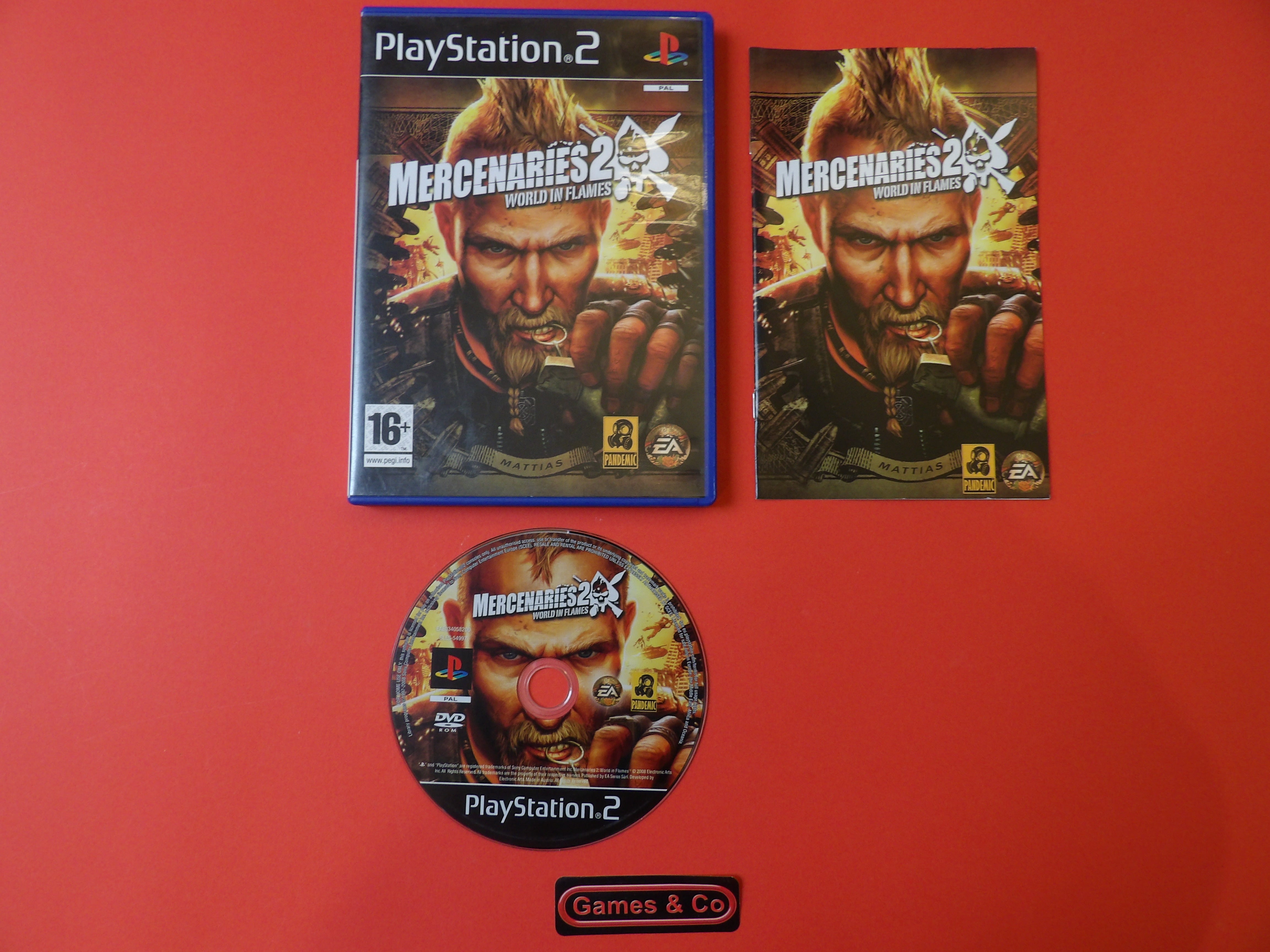 MERCENARIES 2 WORLD IN FLAMES