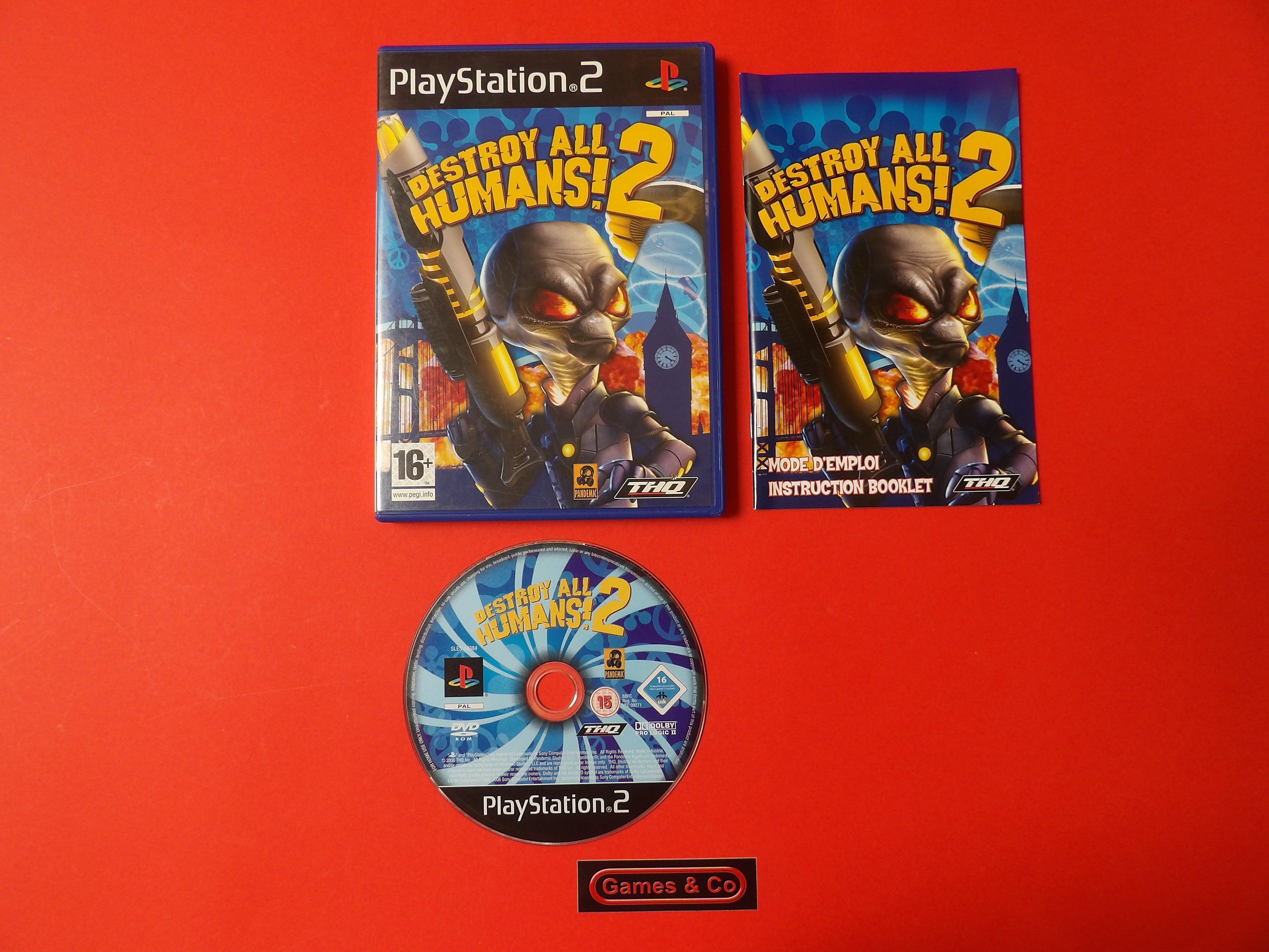 DESTROY ALL HUMANS 2