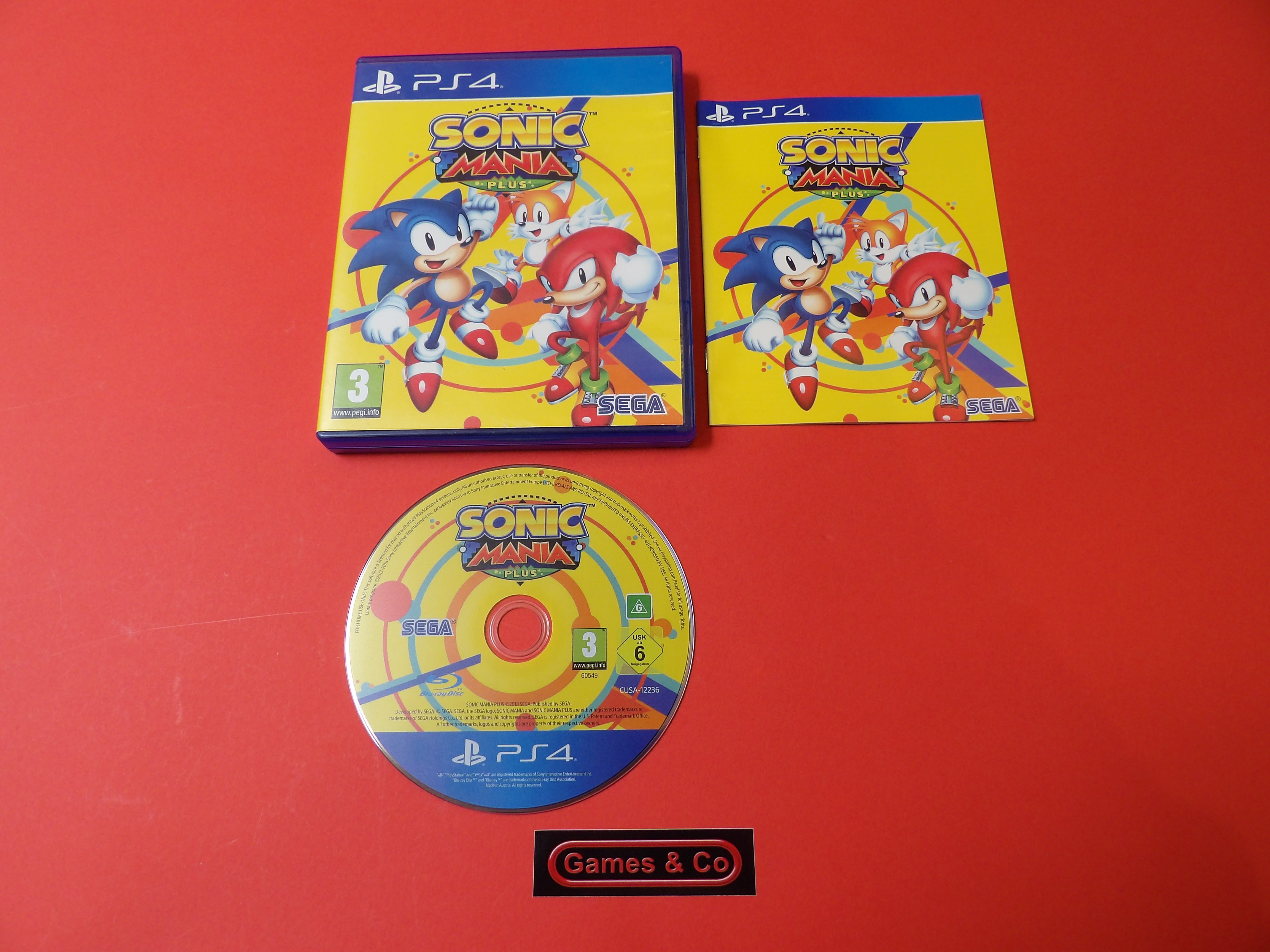 SONIC MANIA PLUS