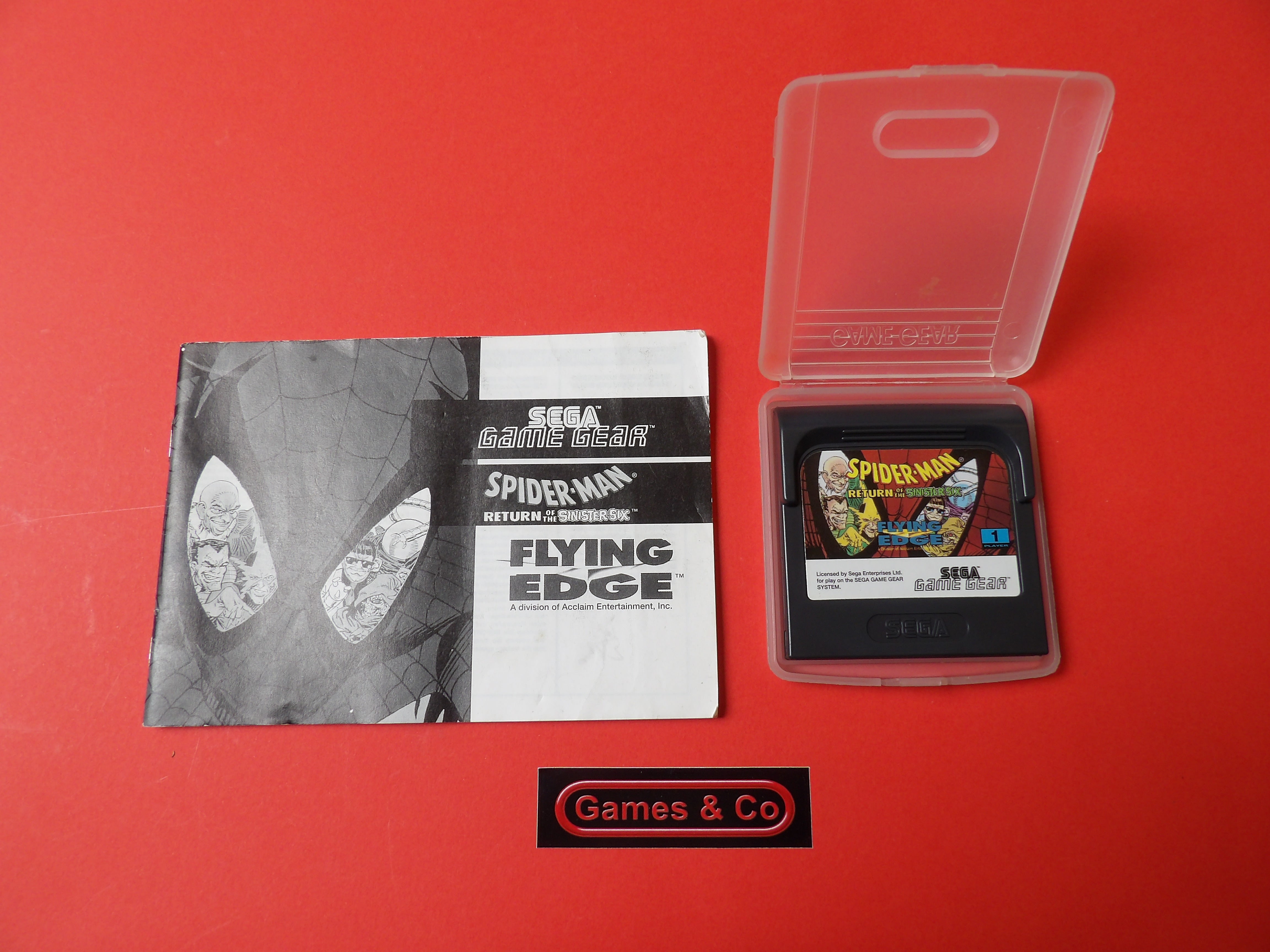 SPIDER-MAN SEGA GAME GEAR