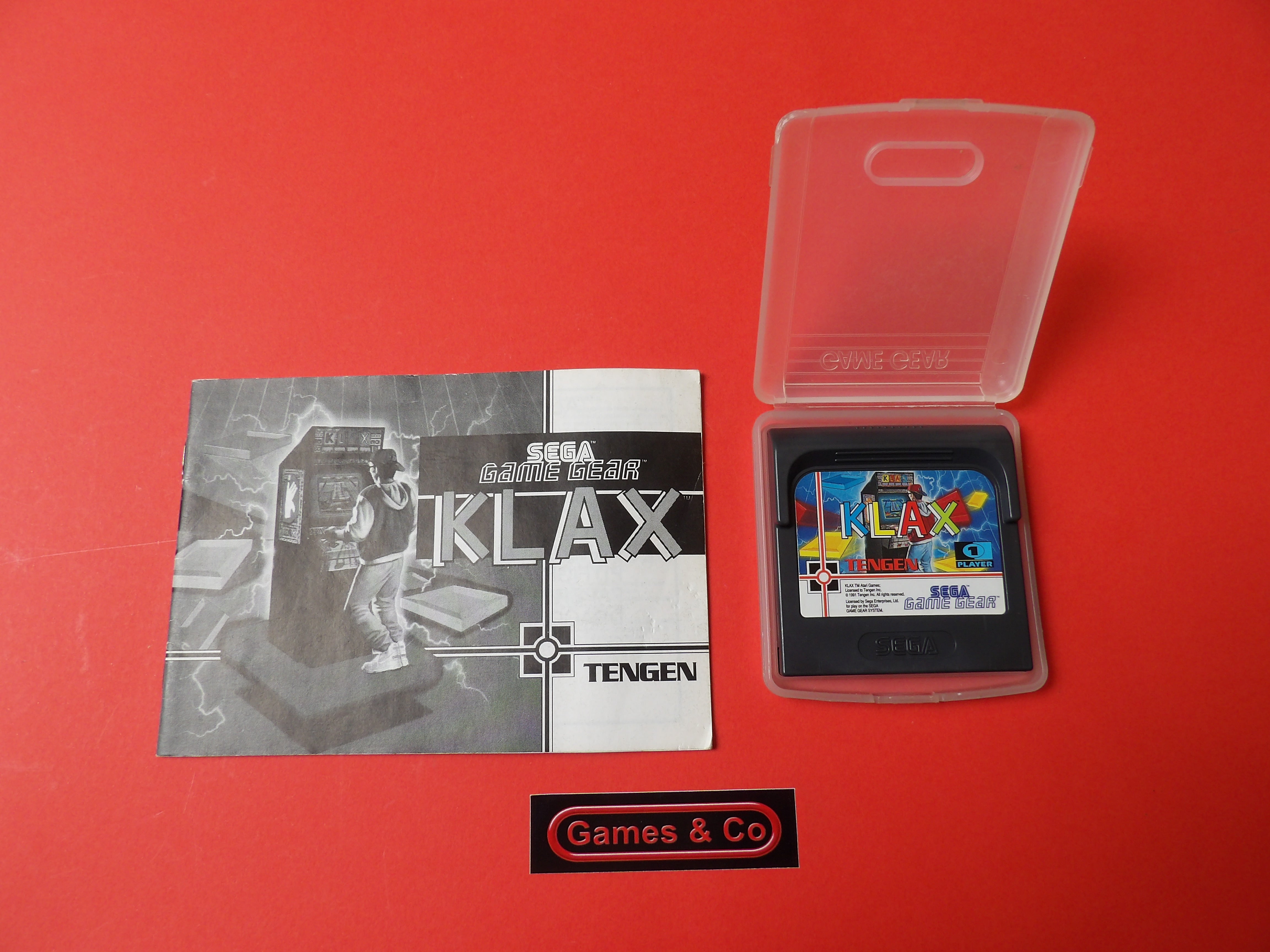 KLAX SEGA GAME GEAR