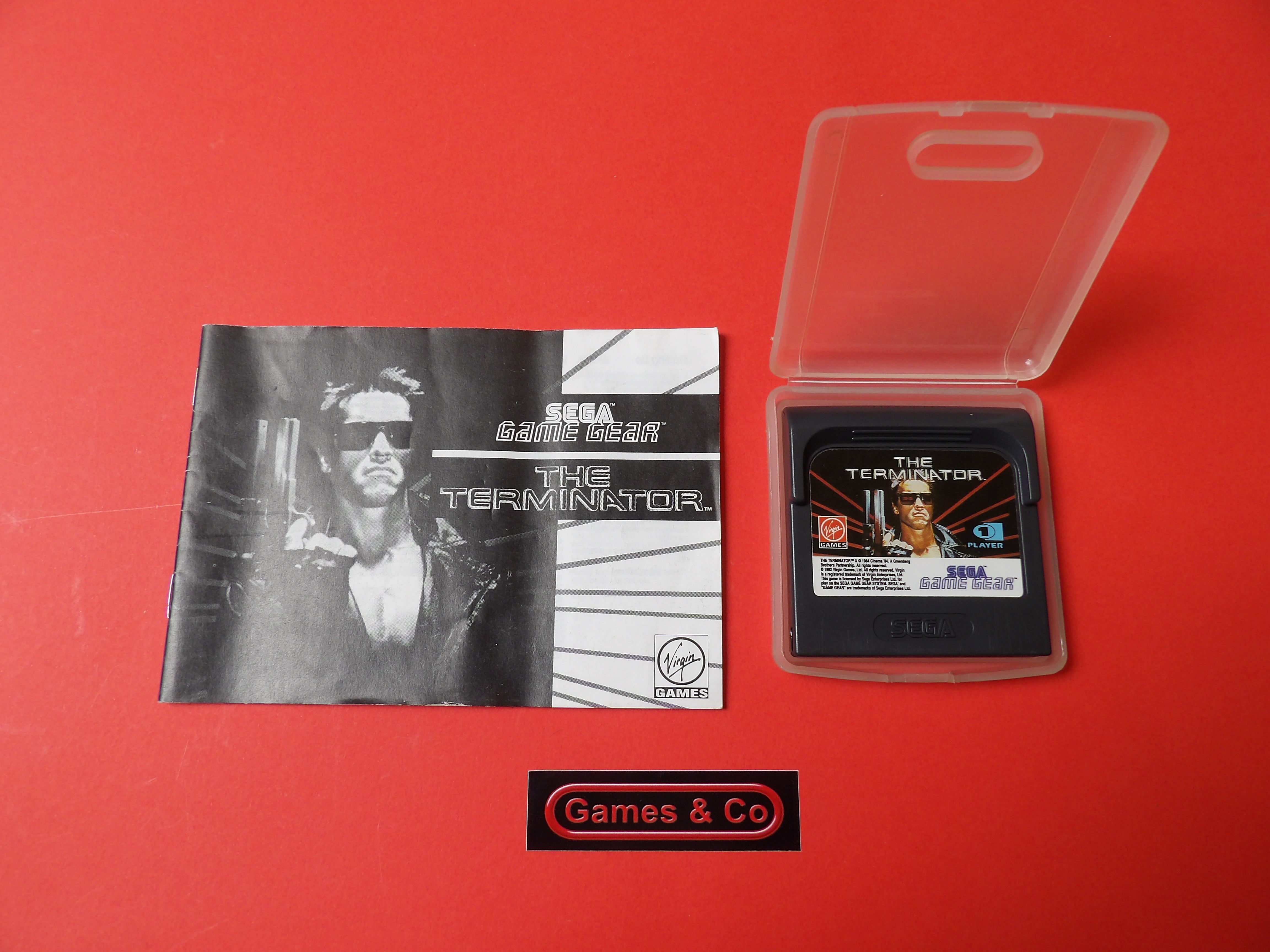 THE TERMINATOR SEGA GAME GEAR
