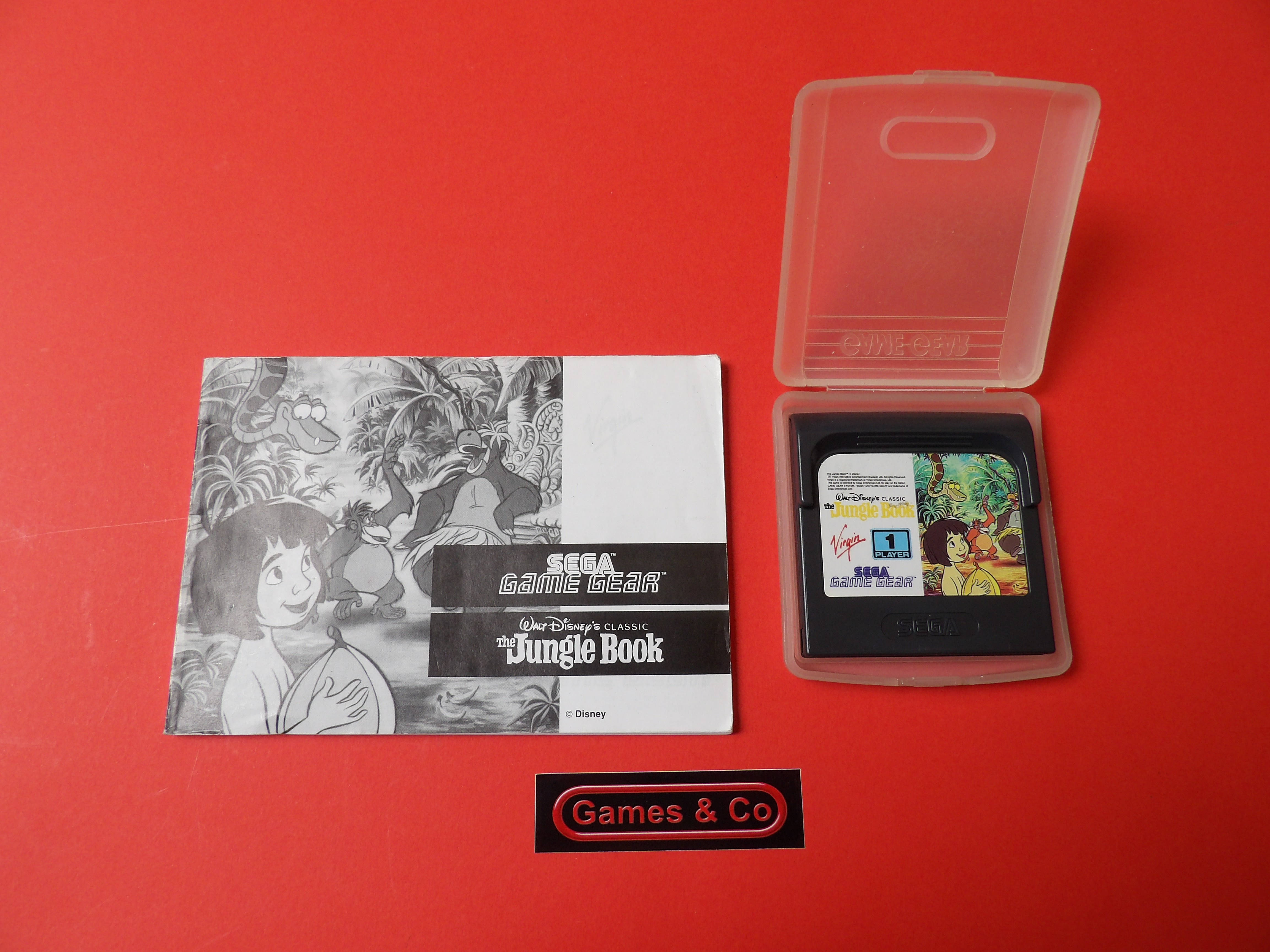 THE JUNGLE BOOK SEGA GAME GEAR