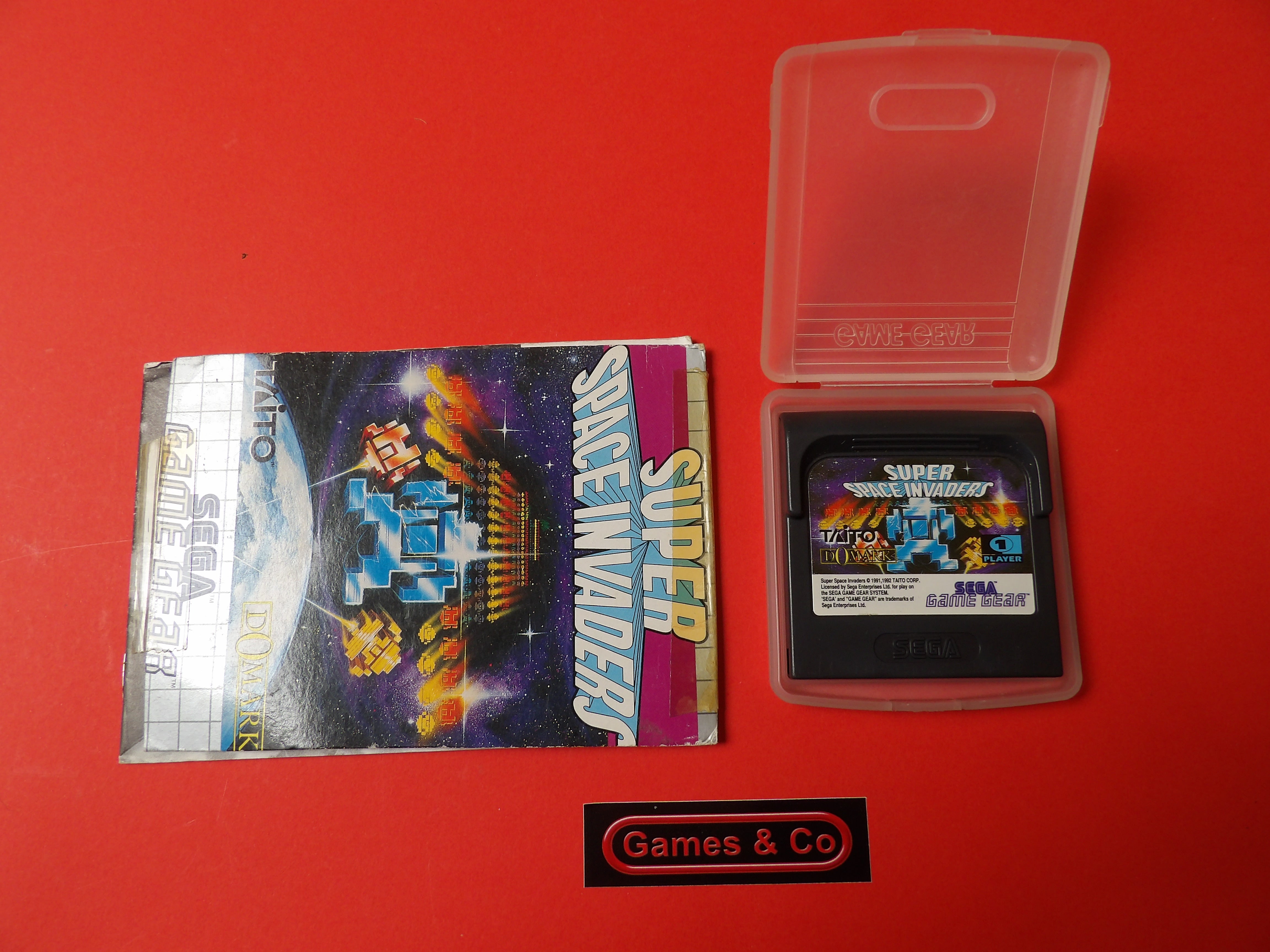 SUPER SPACE INVADERS SEGA GAME GEAR