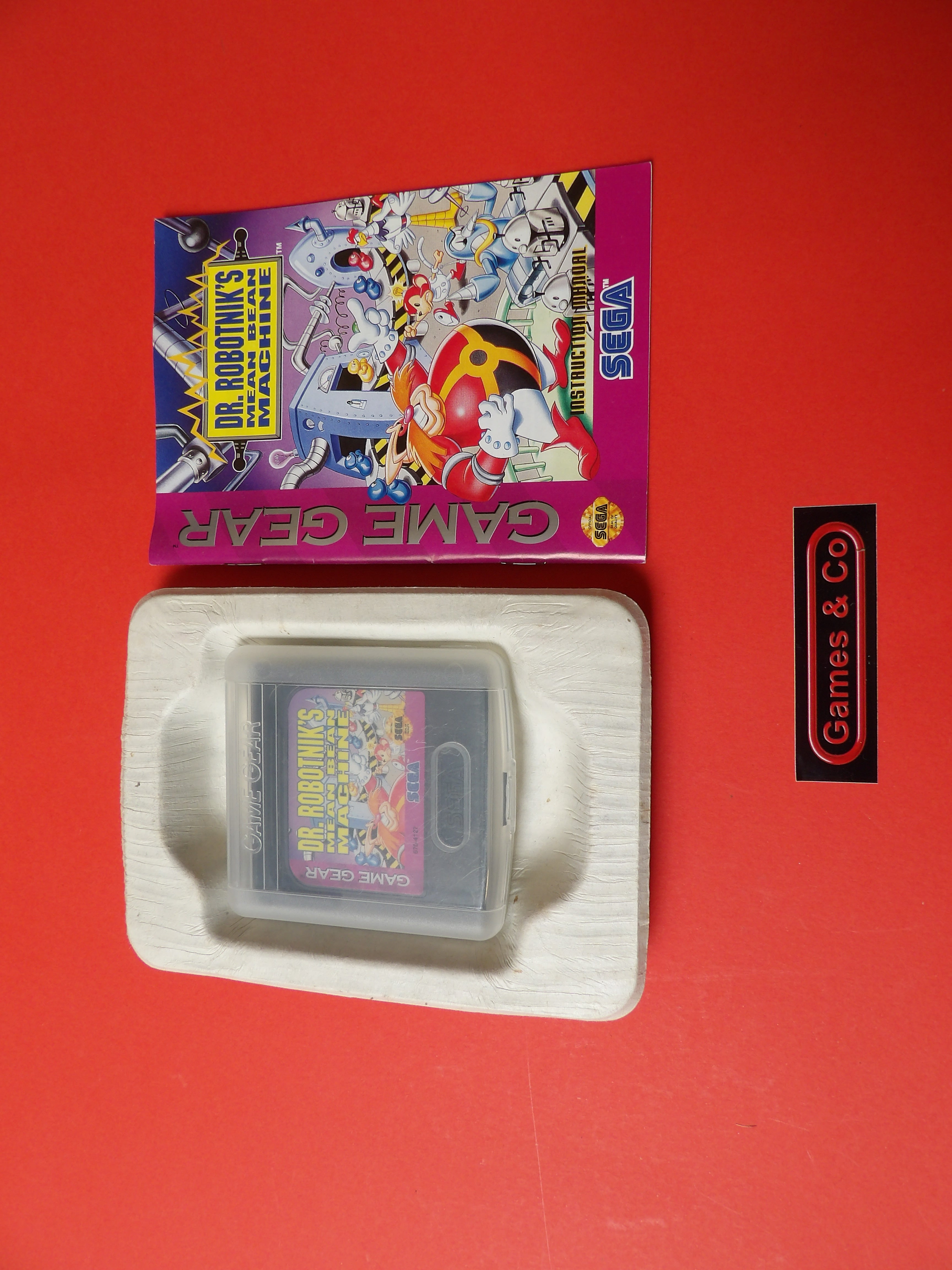 DR. ROBOTNIK'S MEAN BEAN MACHINE GAME GEAR