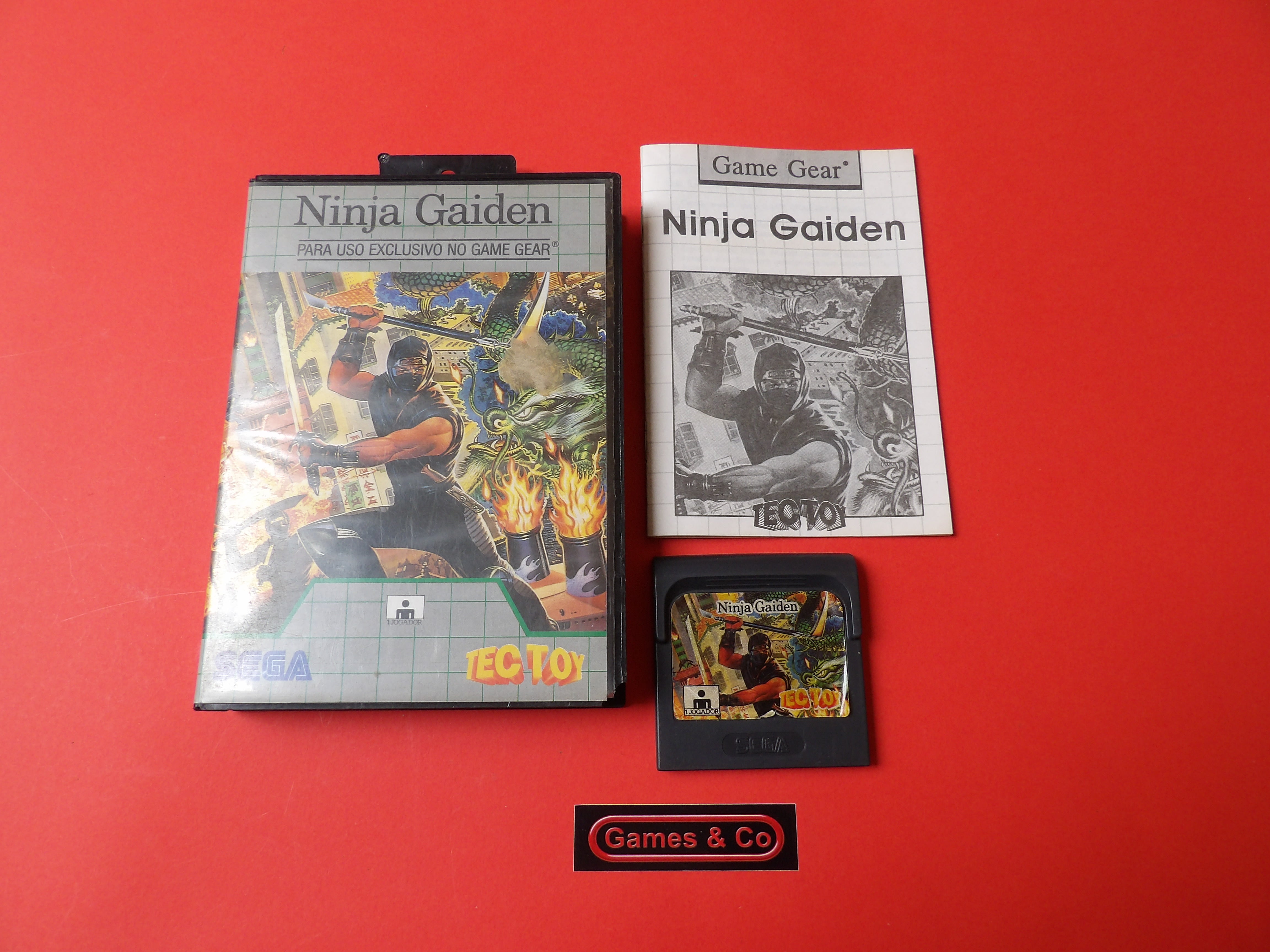 NINJA GAIDEN SEGA GAME GEAR