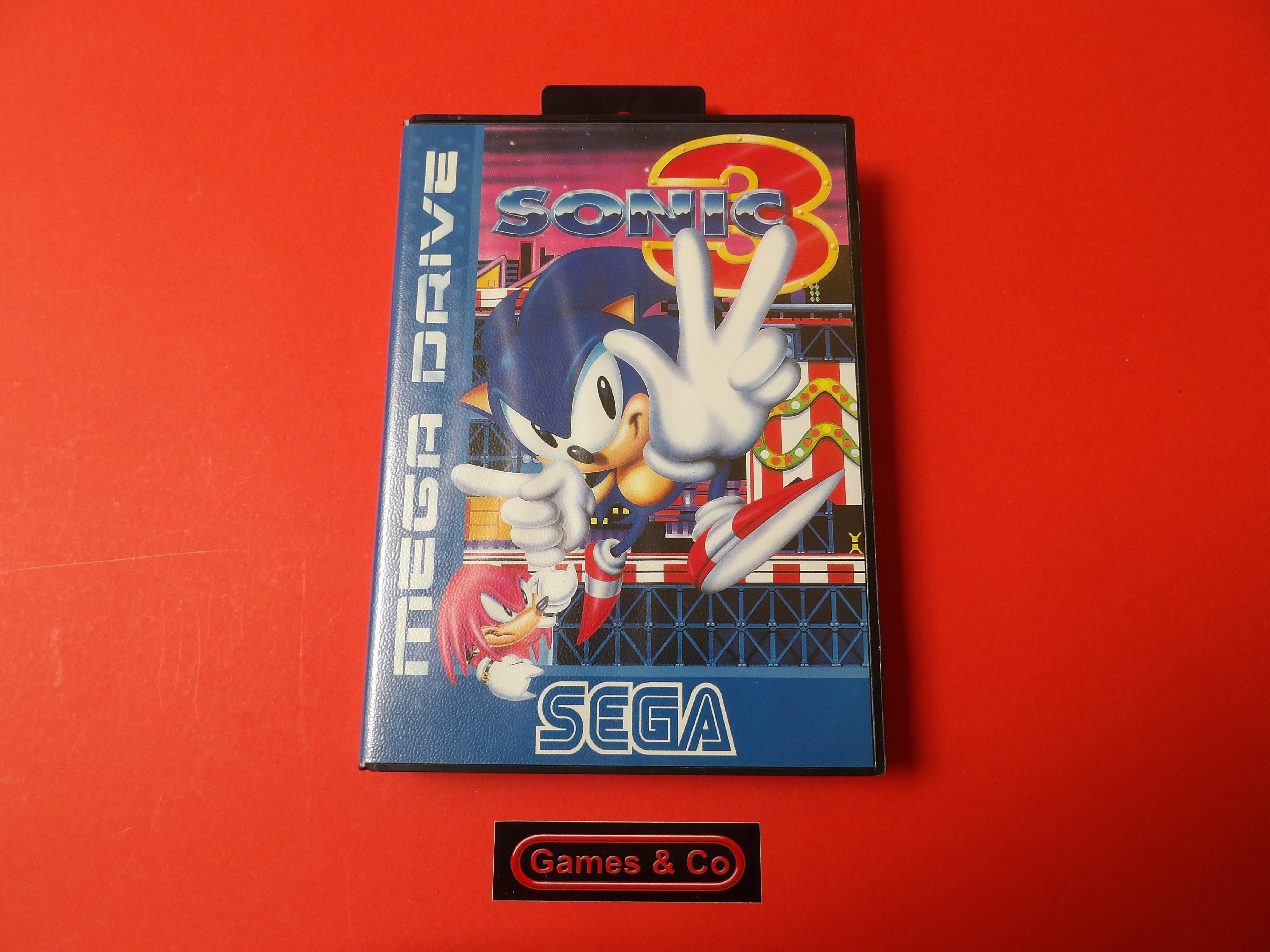 SONIC 3 SEGA MEGA DRIVE
