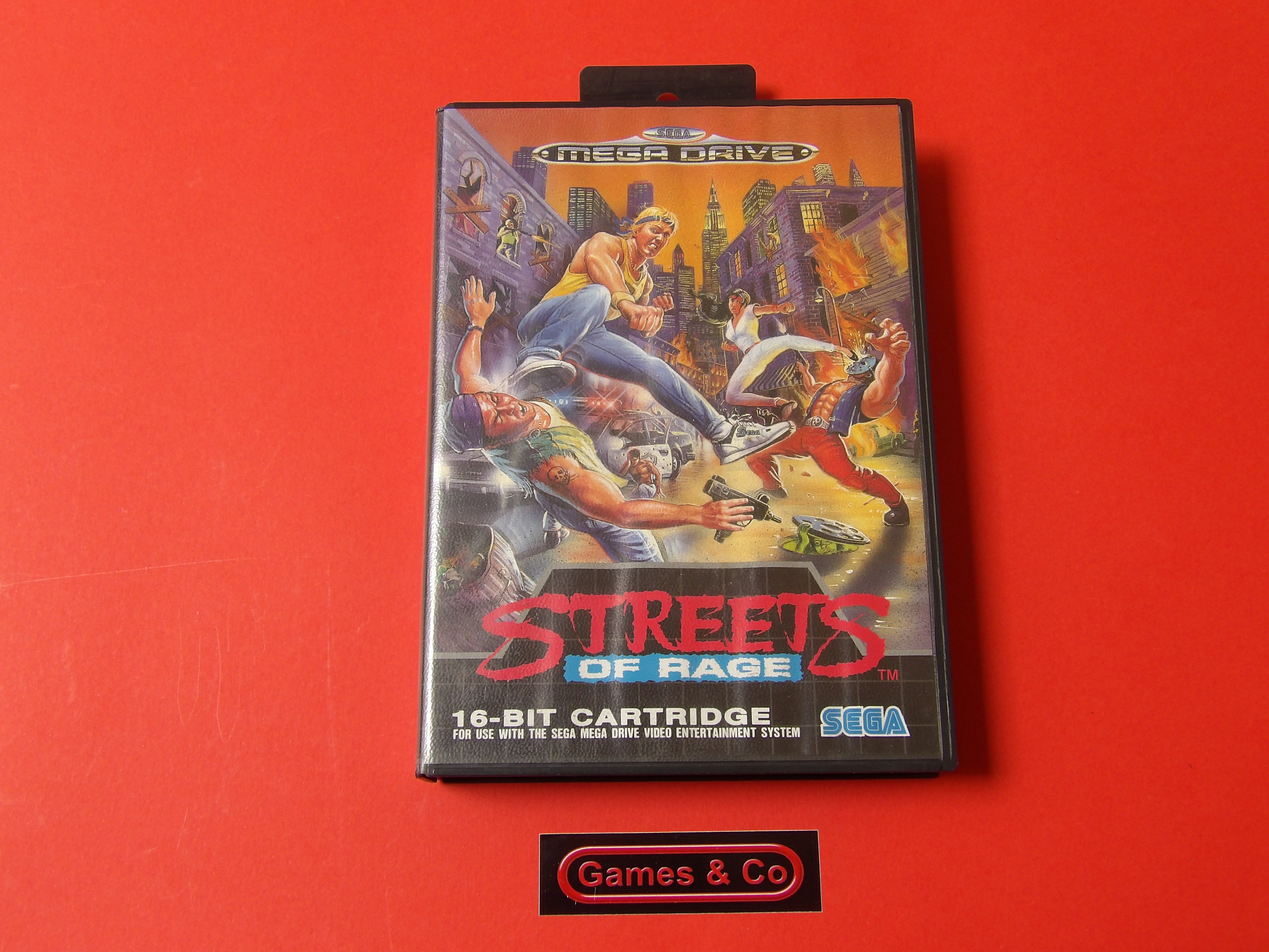 STREETS OF RAGE SEGA MEGA DRIVE