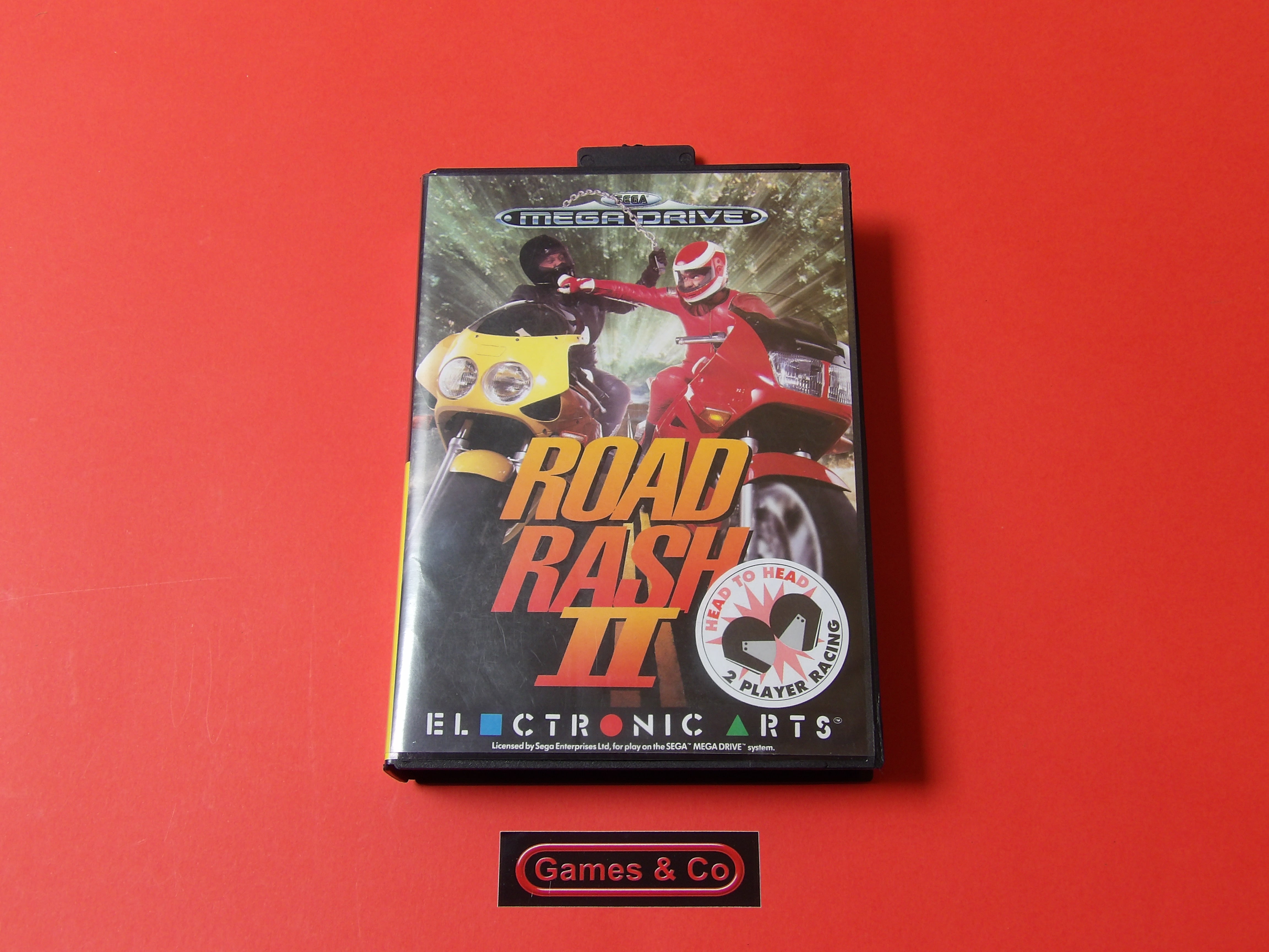 ROAD RASH II SEGA MEGA DRIVE