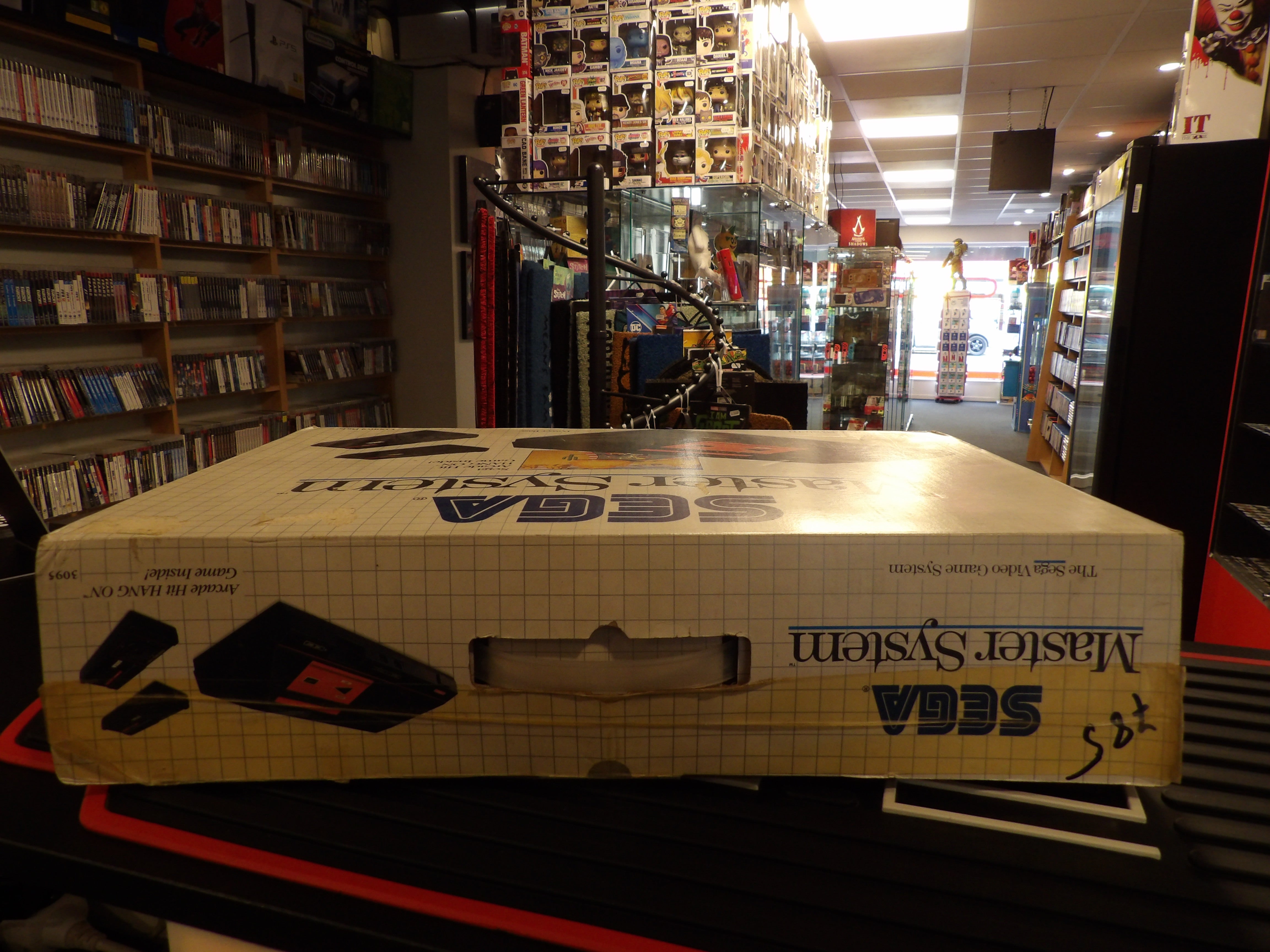 SEGA MASTER SYSTEM I  CONSOLE  HANG ON EDITION