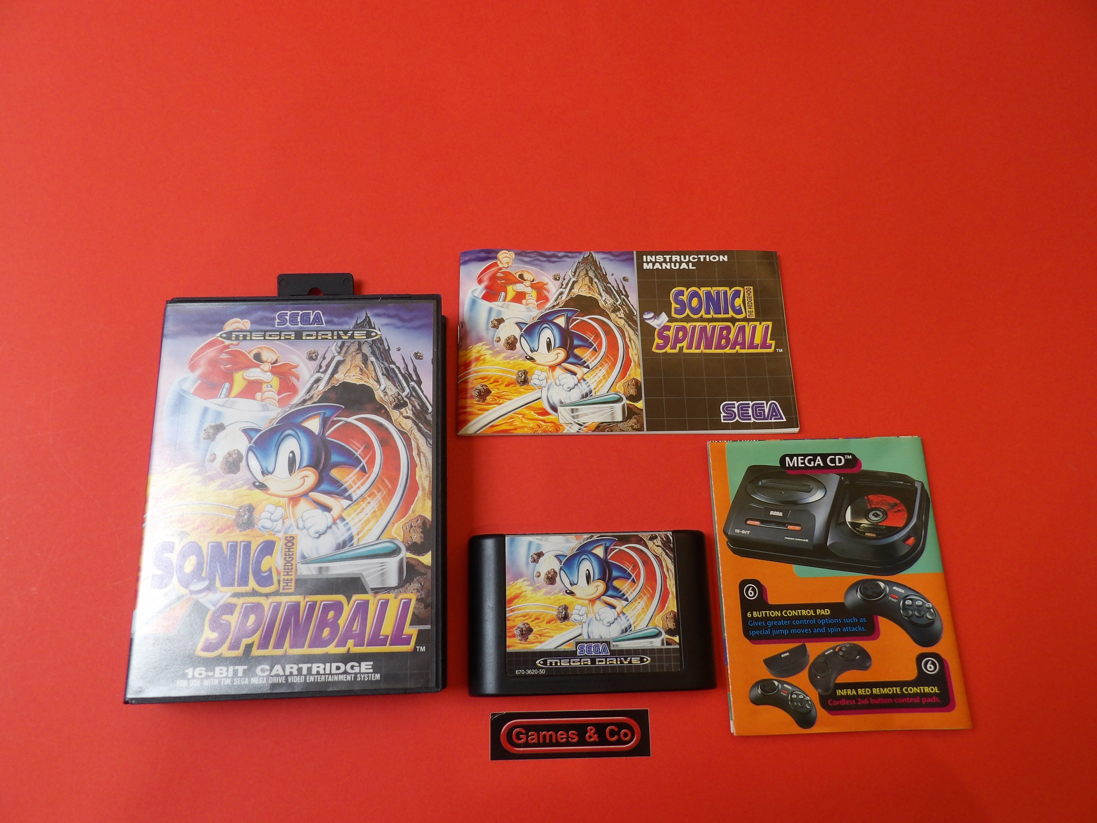 SONIC THE HEDGEHOG SPINBALL
