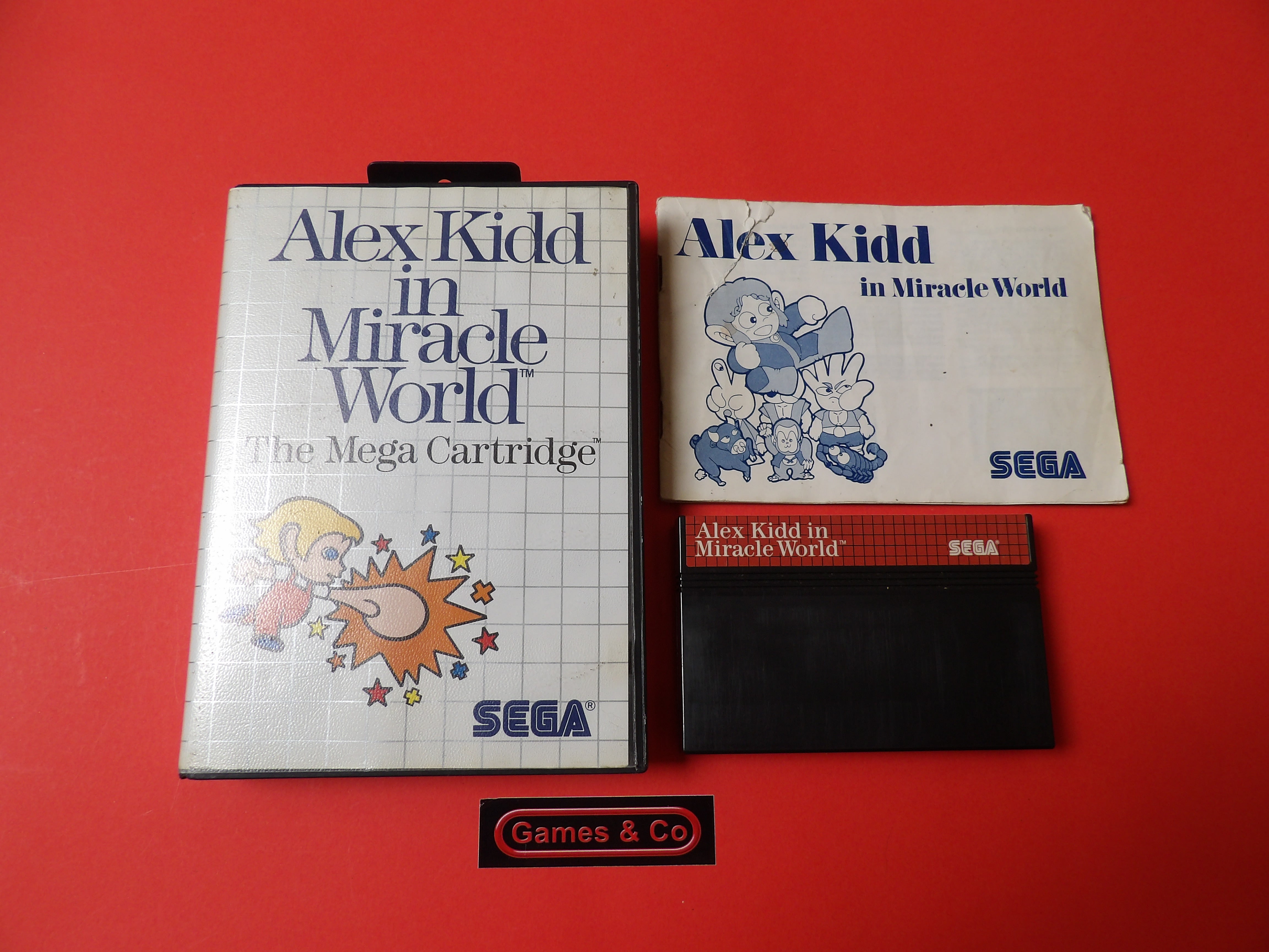 ALEX KIDD IN MIRACLE WORLD