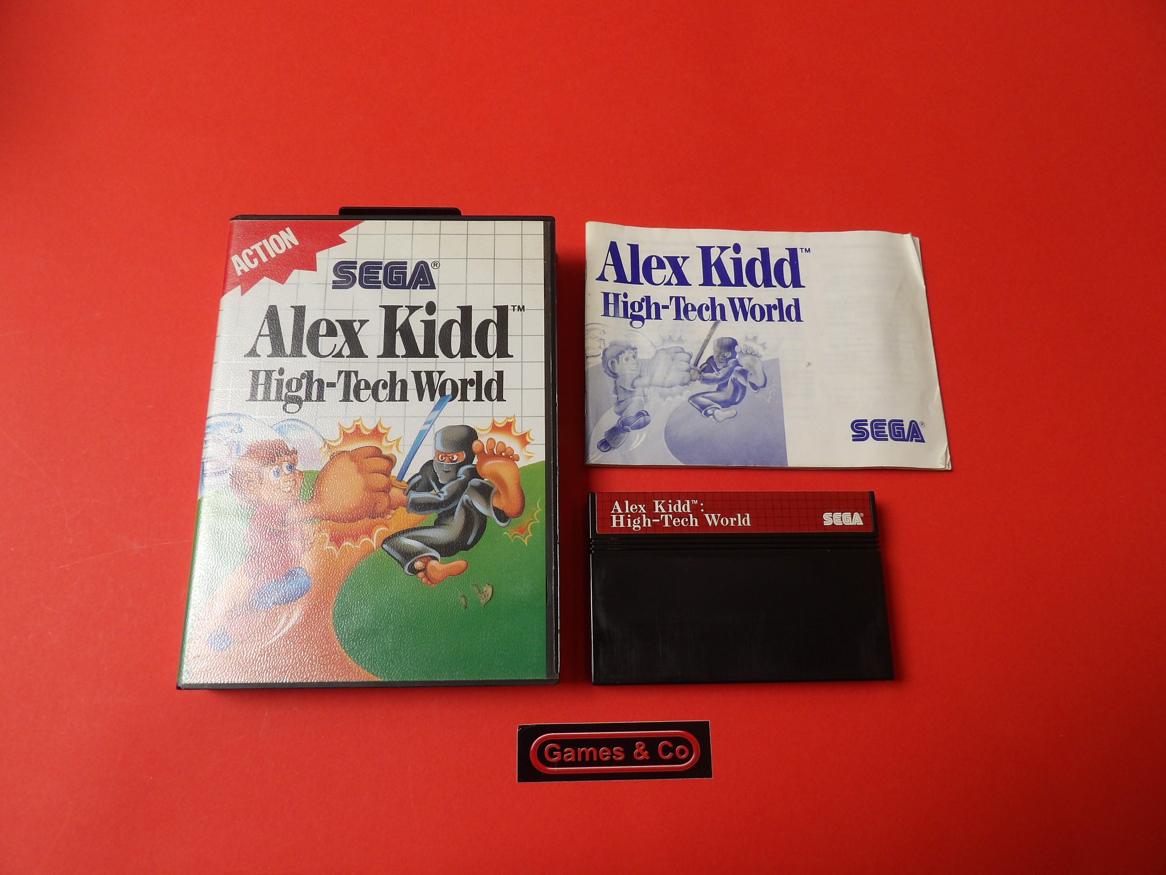 ALEX KIDD HIGH-TECH WORLD