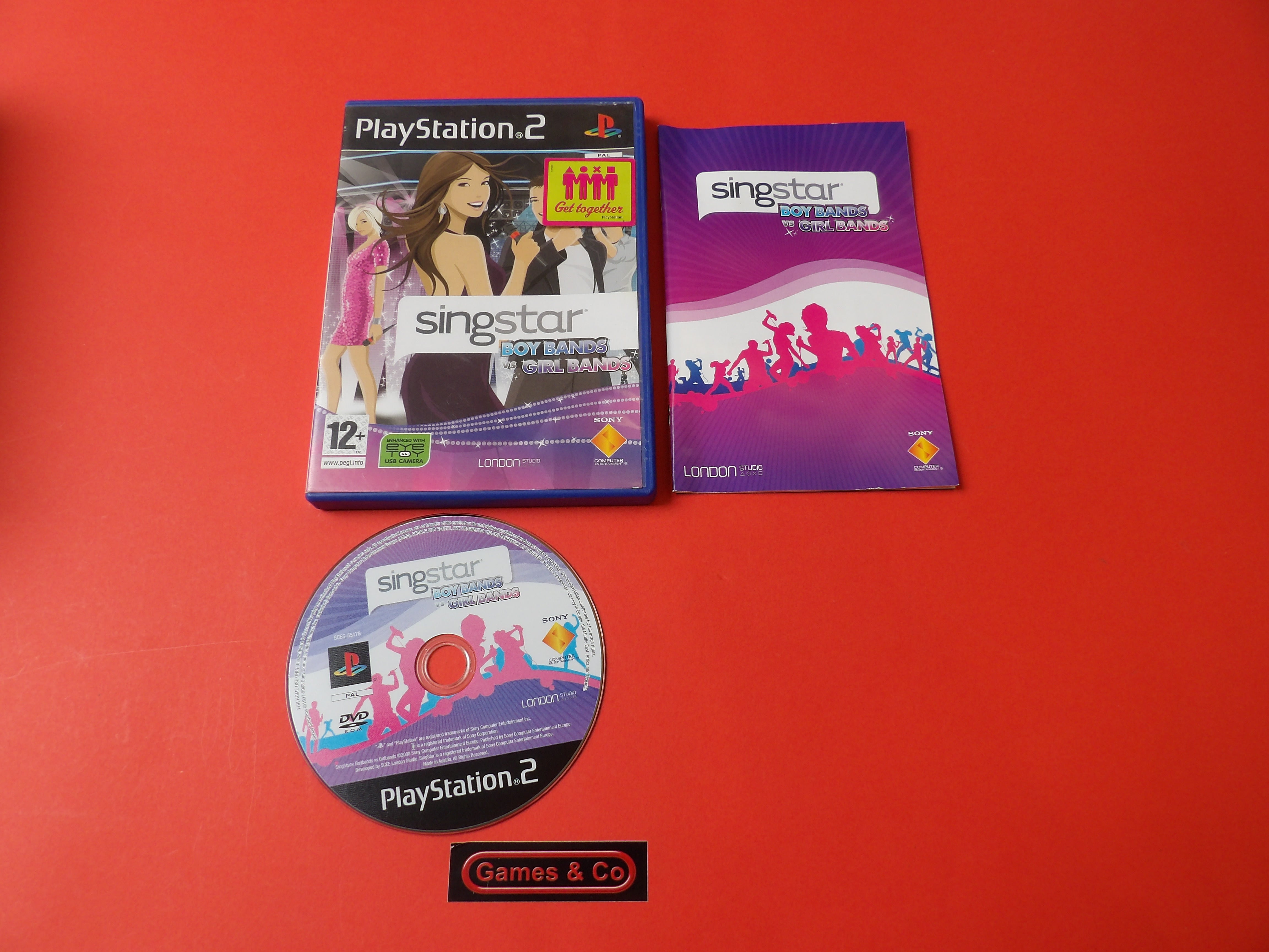 SINGSTAR BOYBANDS VS GIRLBANDS
