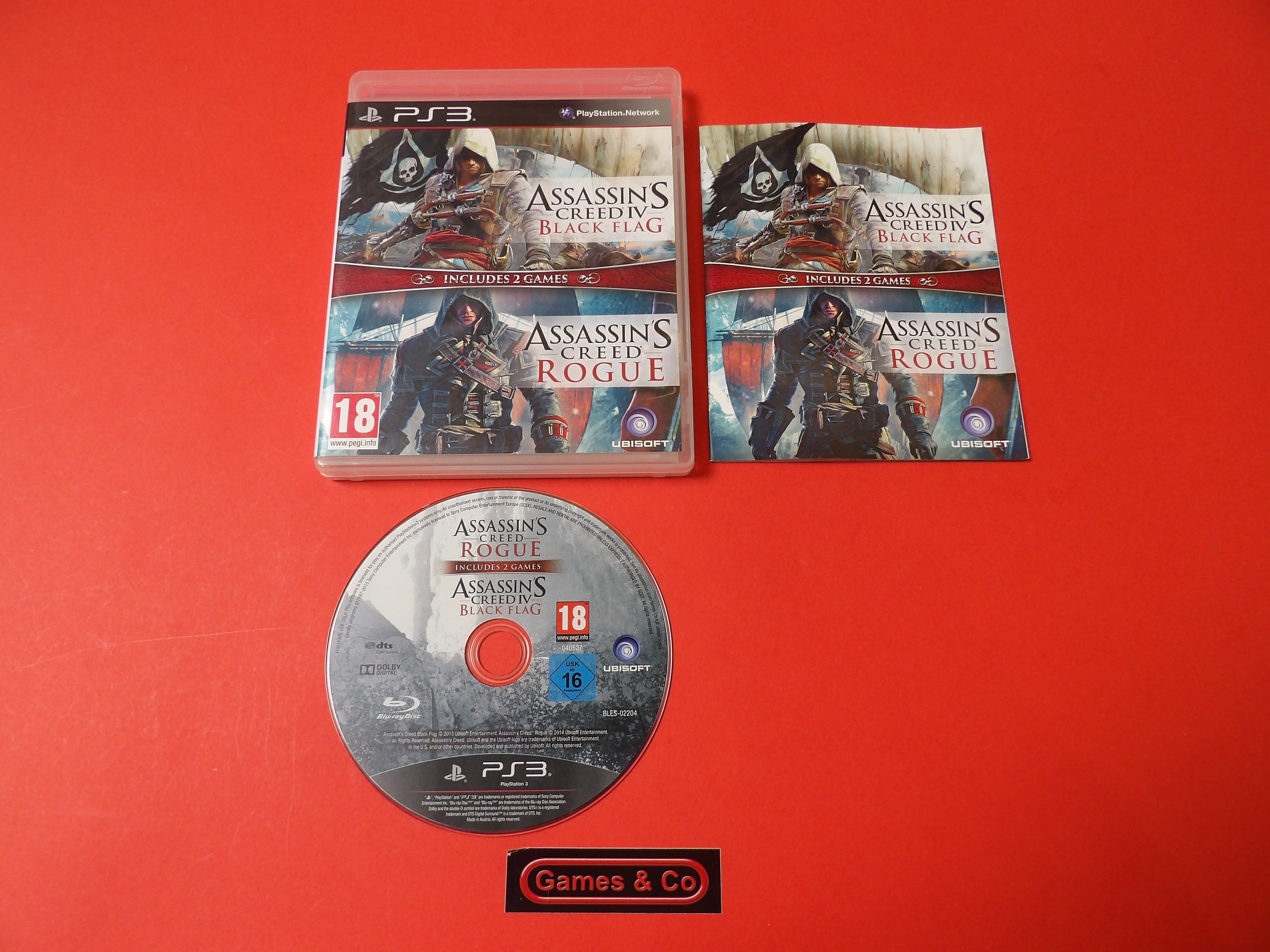 ASSASSIN'S CREED IV BLACK FLAG/ASSASSIN'S CREED ROGUE