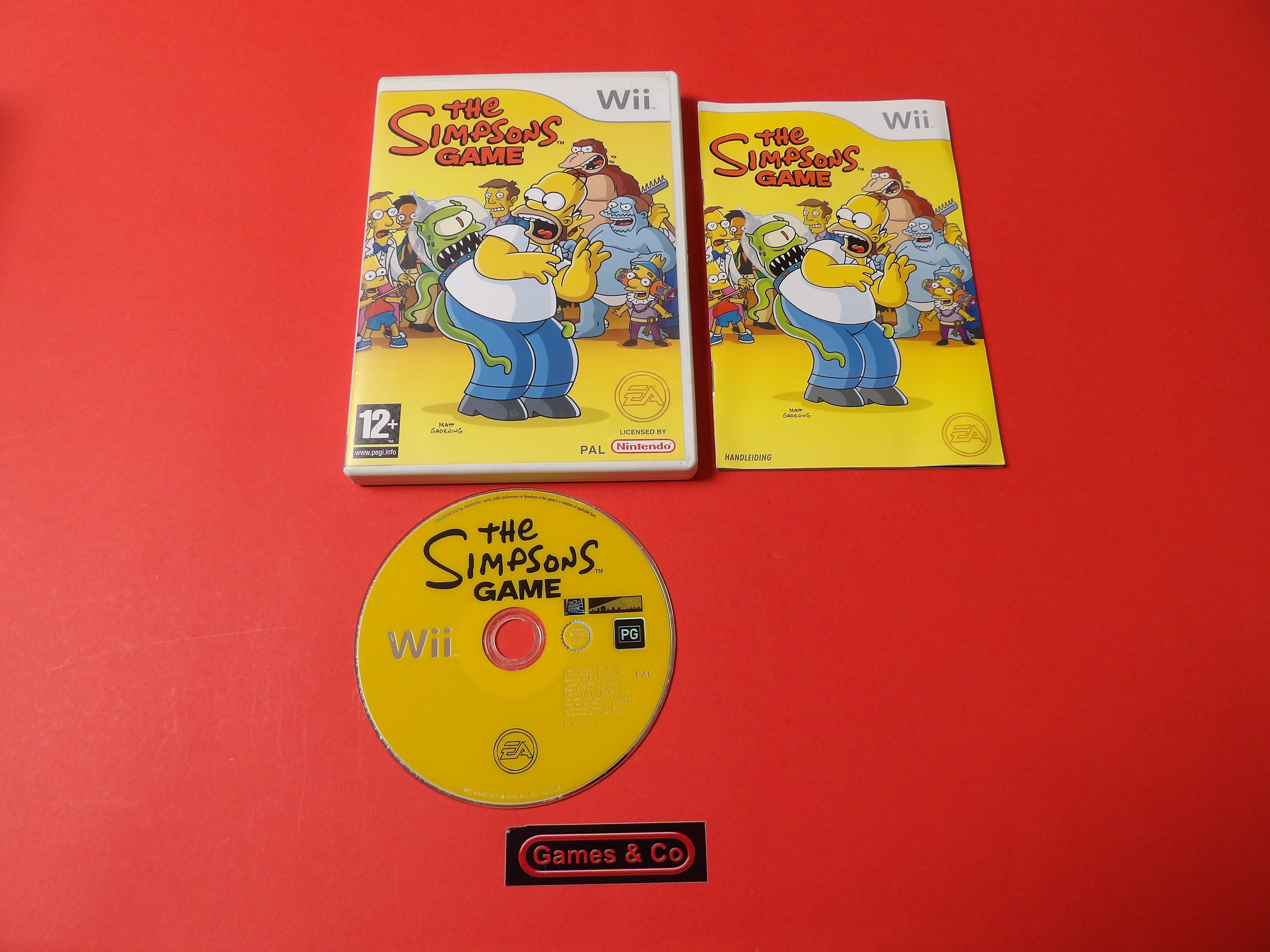 THE SIMPSONS GAME