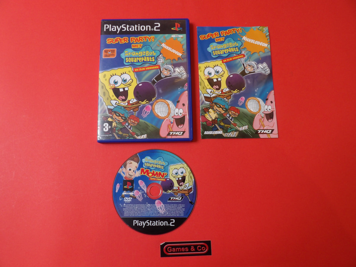 SUPER PARTY MET SPONGEBOB SQUARPANTS EN ZIJN VRIENDEN